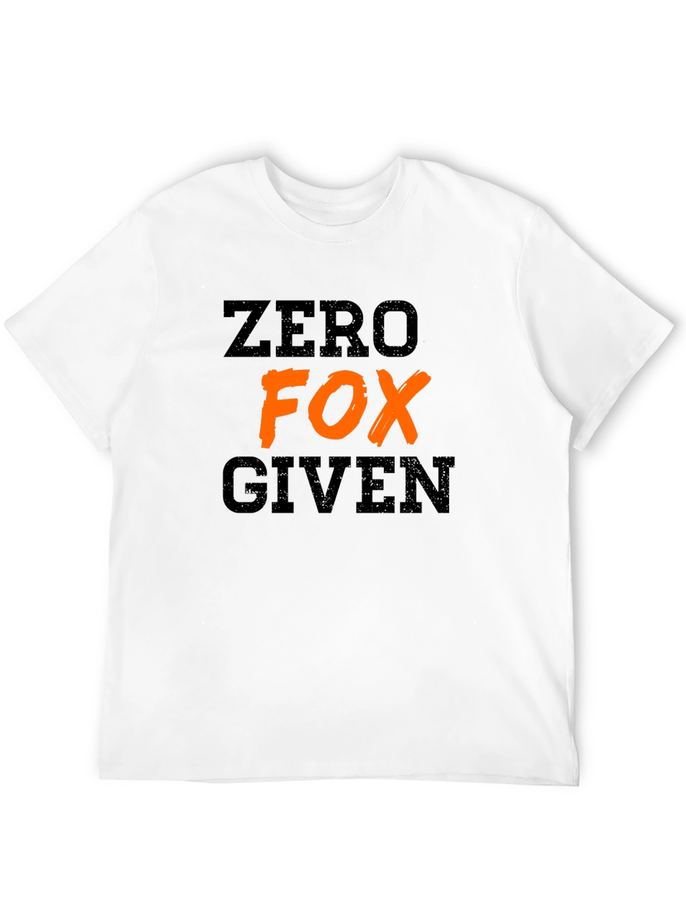 Zero Fox Given Graphic Tee - Casual Black T-Shirt