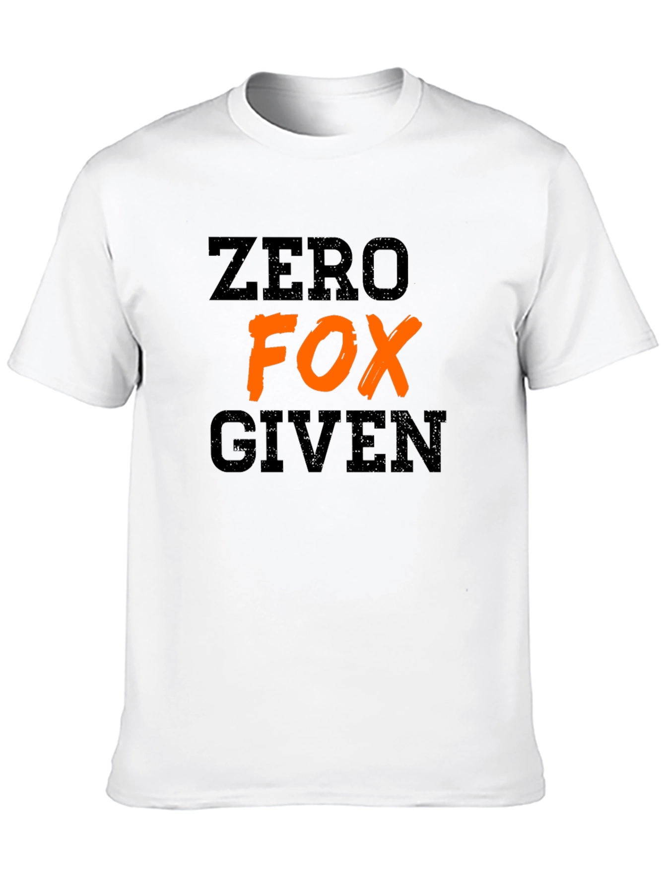 Zero Fox Given Graphic Tee - Casual Black T-Shirt