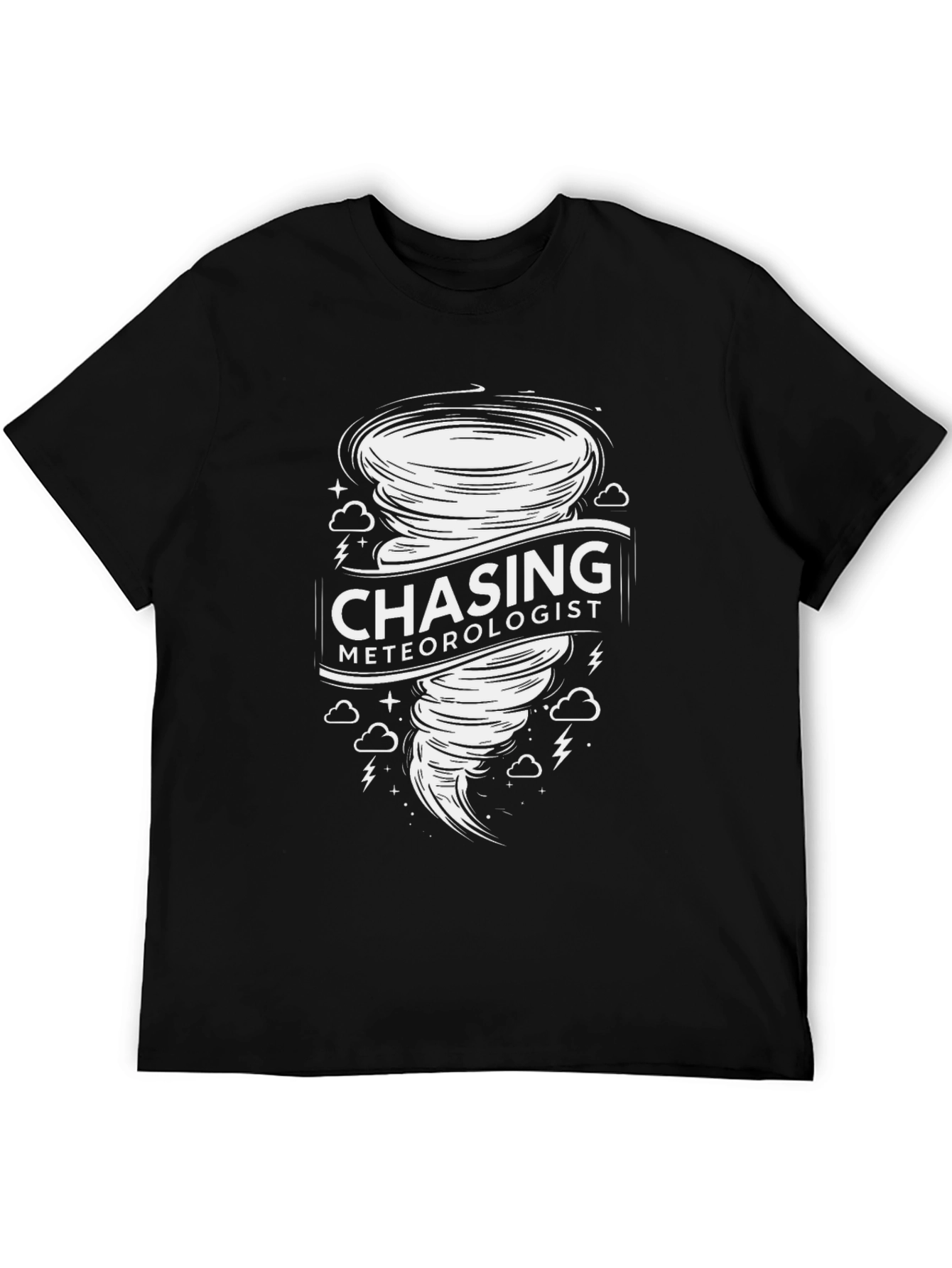 Chasing Meteorologist Graphic T-Shirt