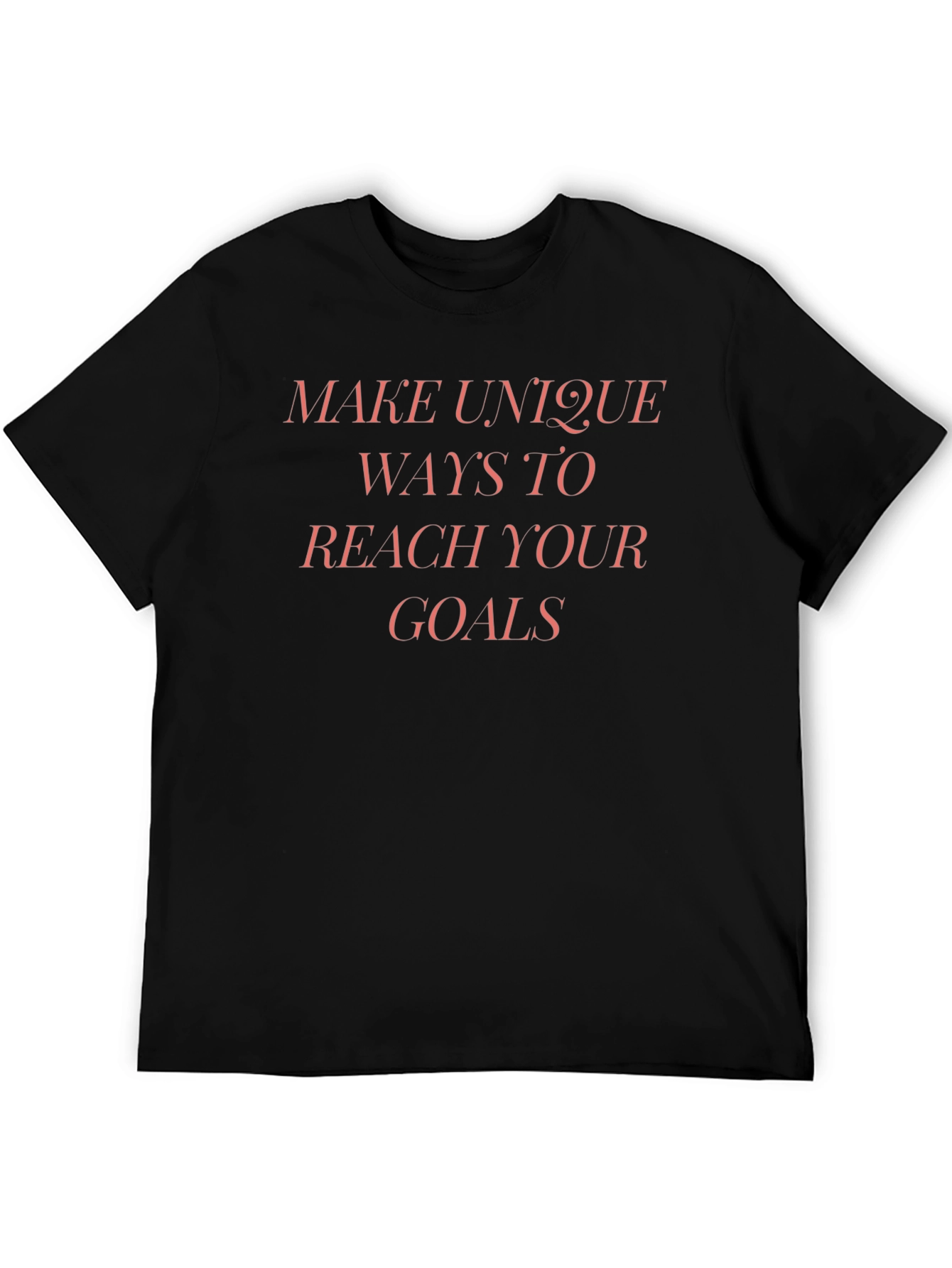 Motivational Goal-Oriented Graphic Tee