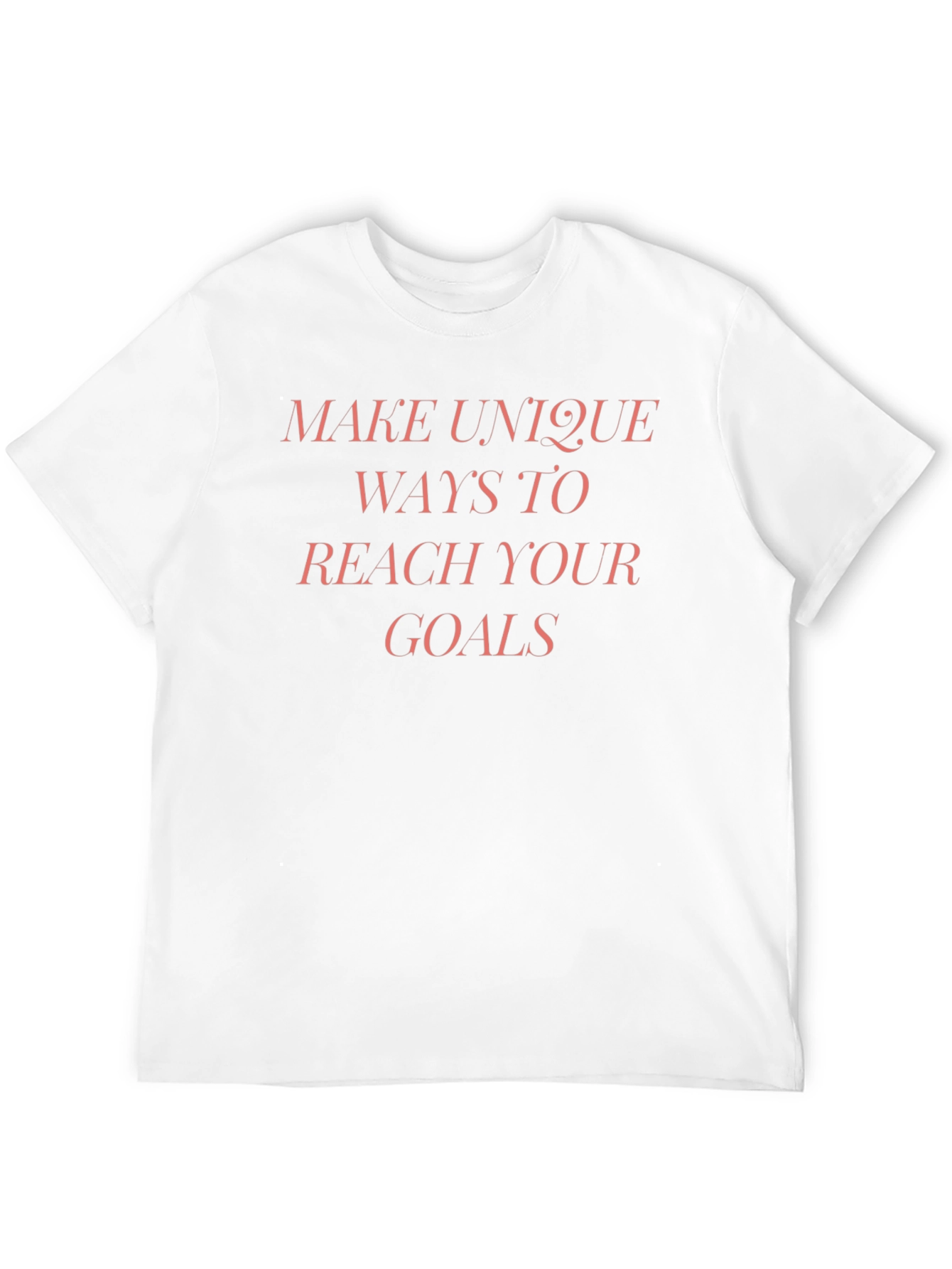 Motivational Goal-Oriented Graphic Tee