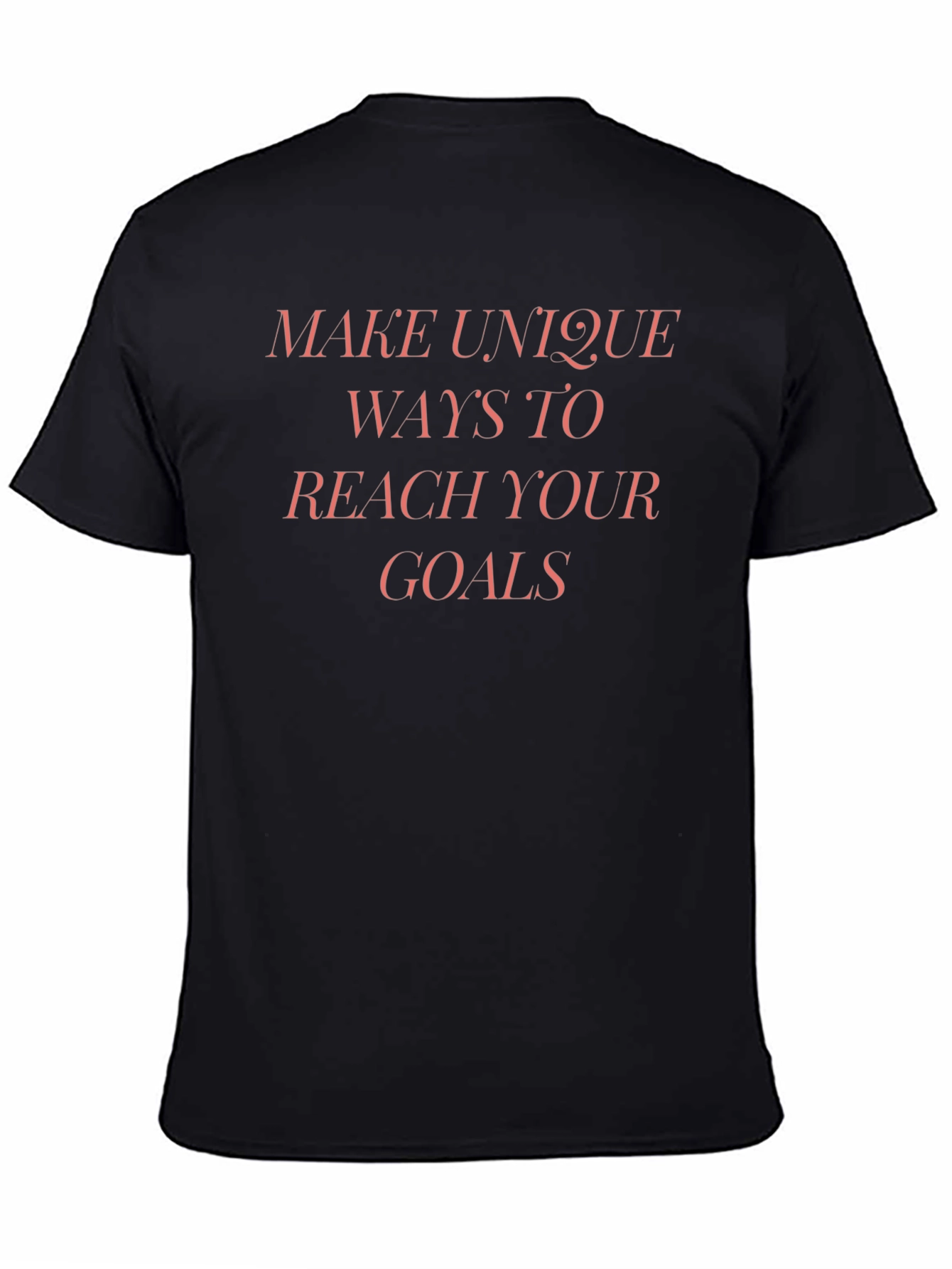 Motivational Goal-Oriented Graphic Tee