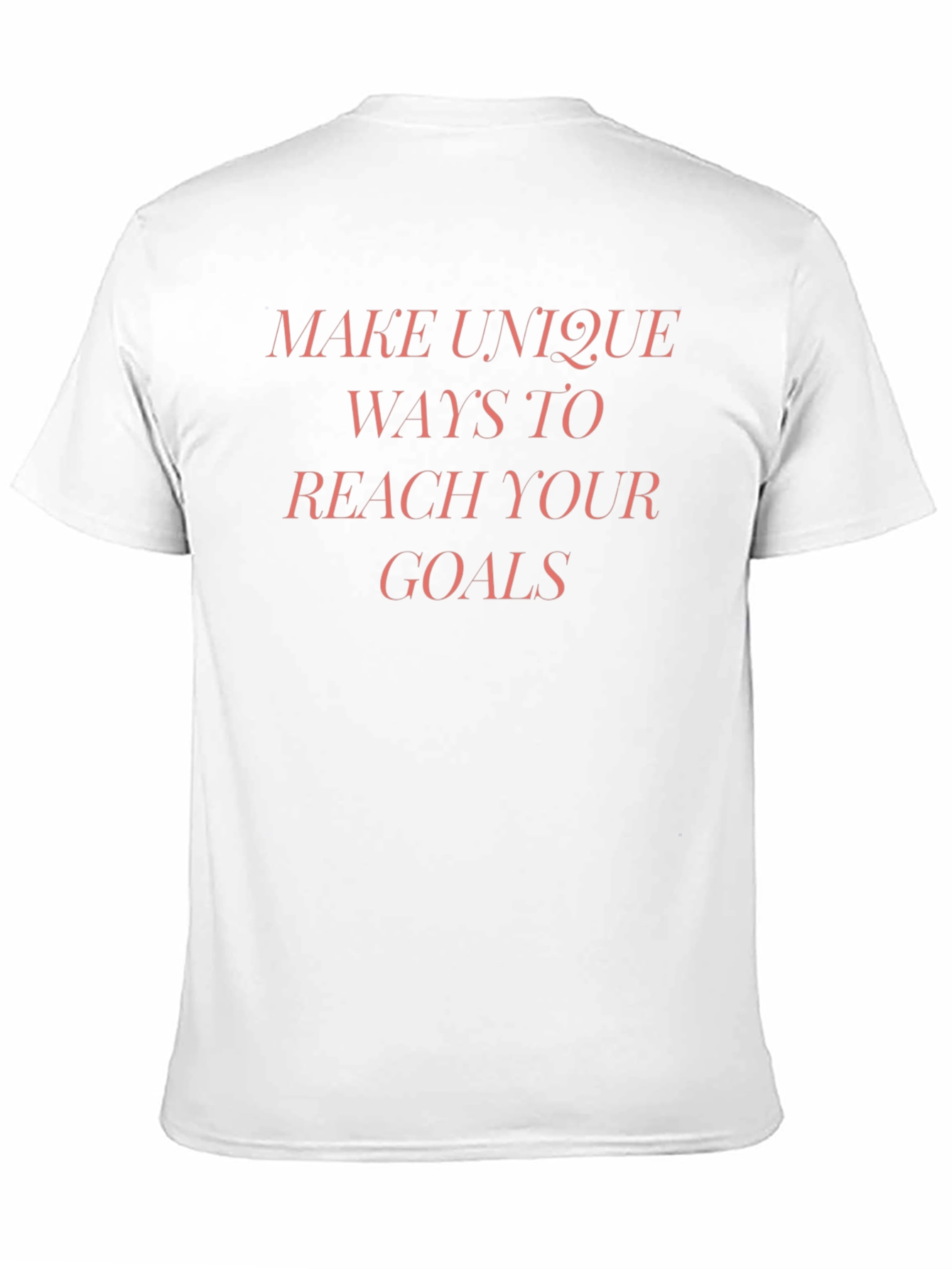 Motivational Goal-Oriented Graphic Tee