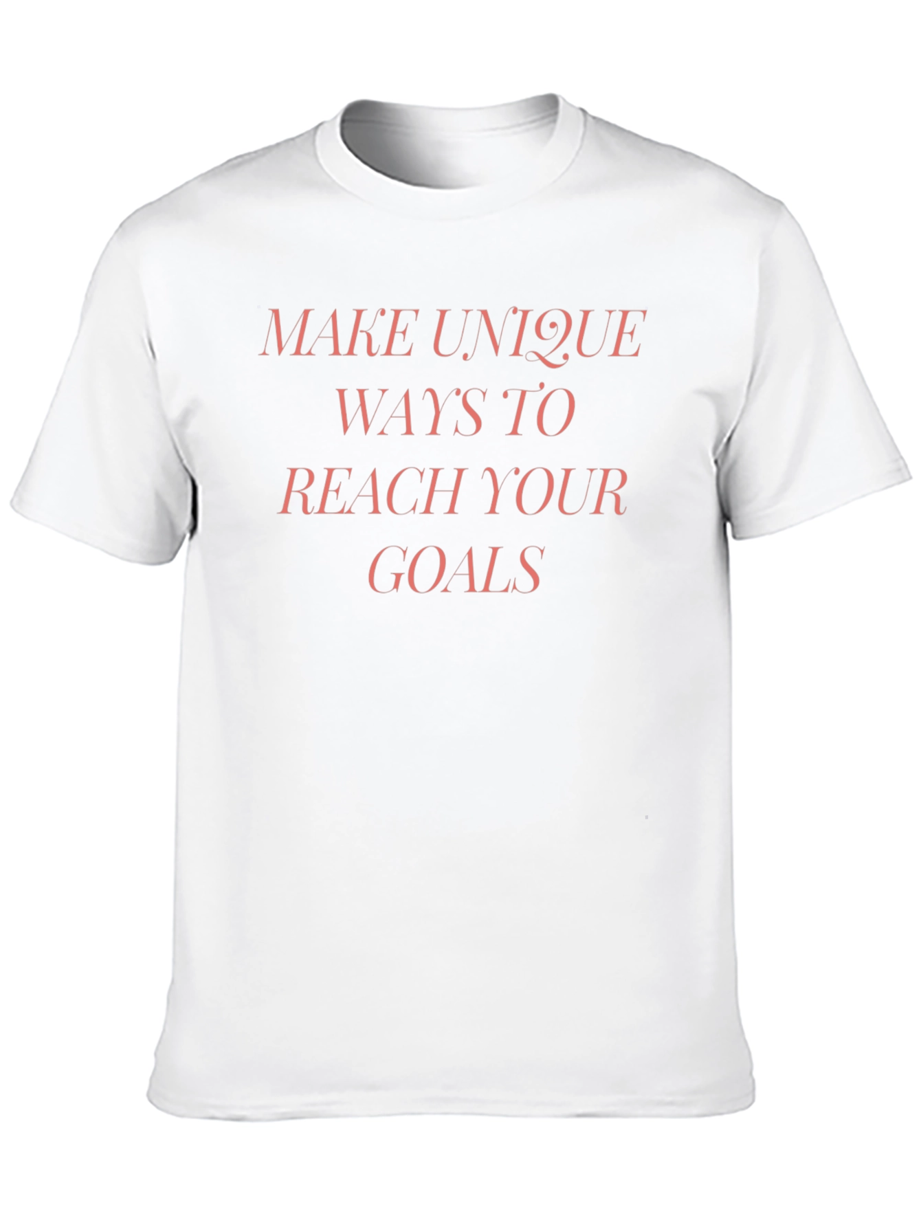 Motivational Goal-Oriented Graphic Tee