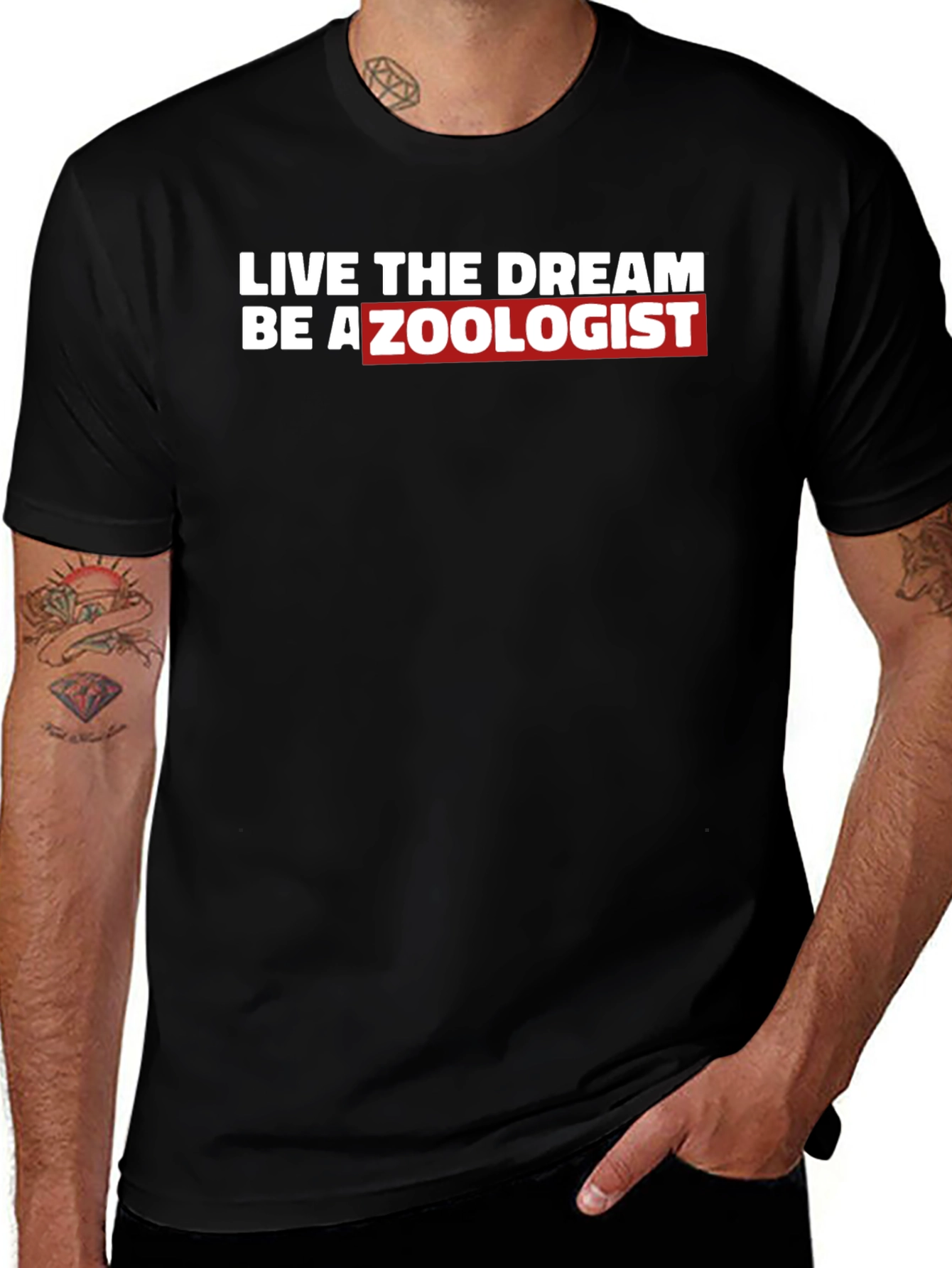Live The Dream Be A Zoologist T-Shirt