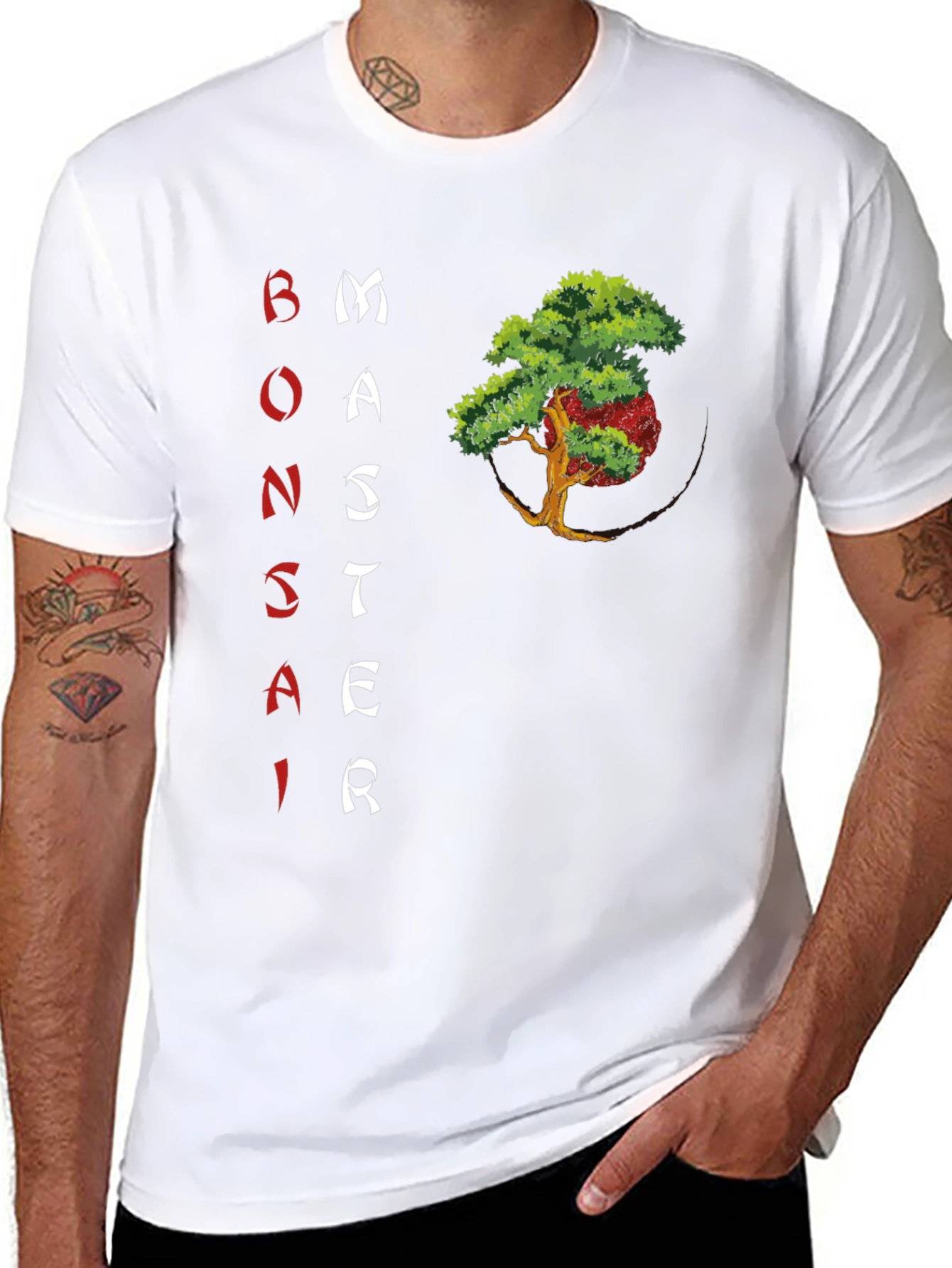Bonsai Master Graphic T-Shirt
