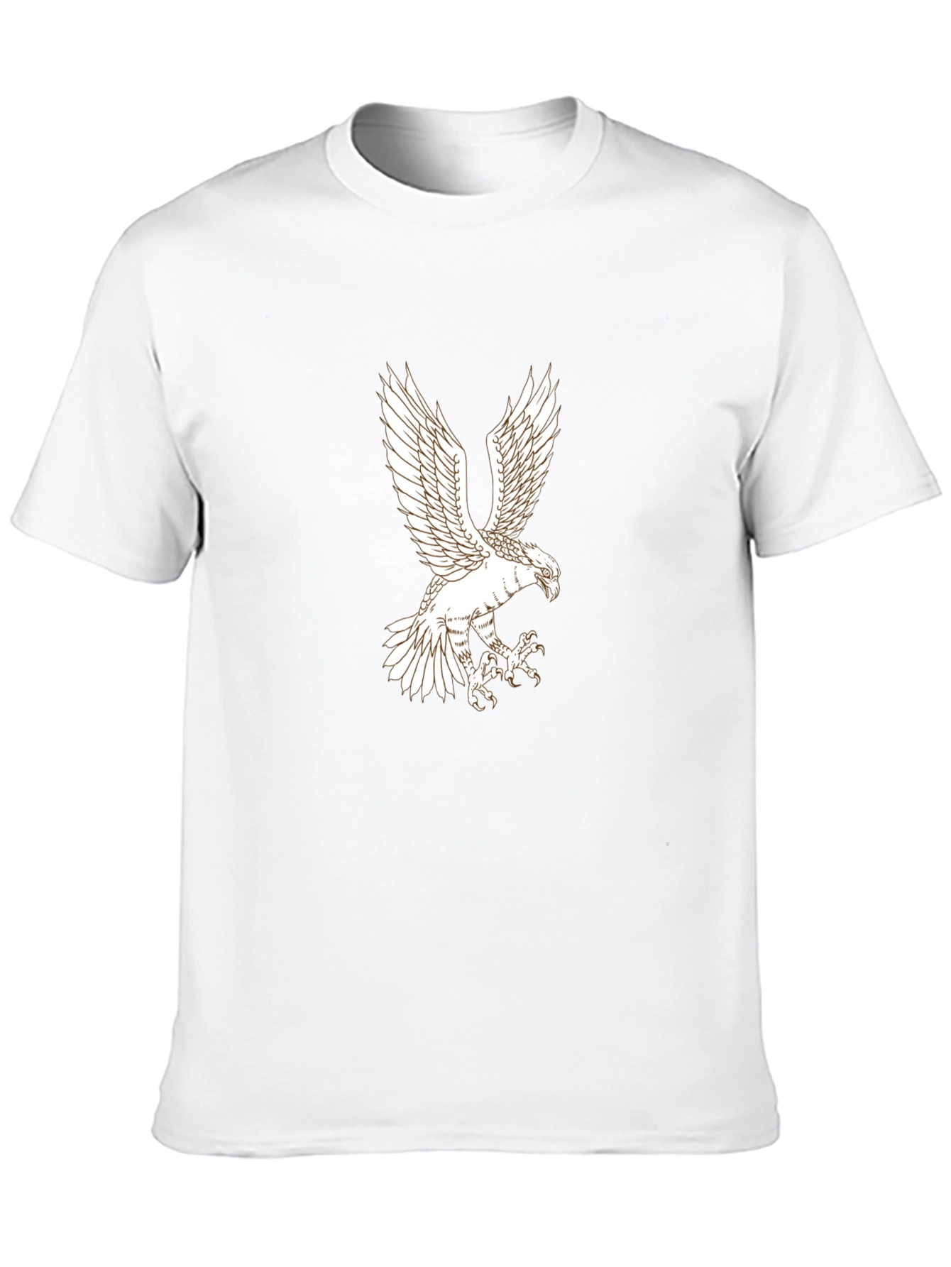 Black Eagle Graphic T-Shirt - Bold Design