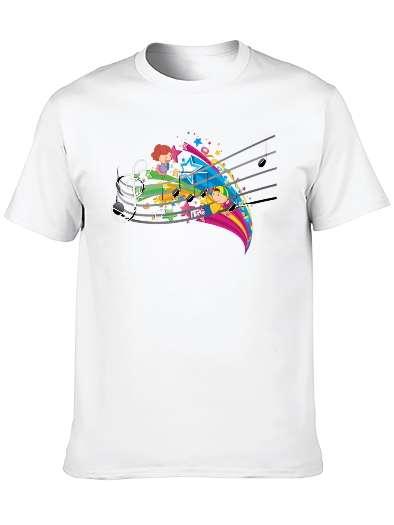 Musical Kids Black T-Shirt