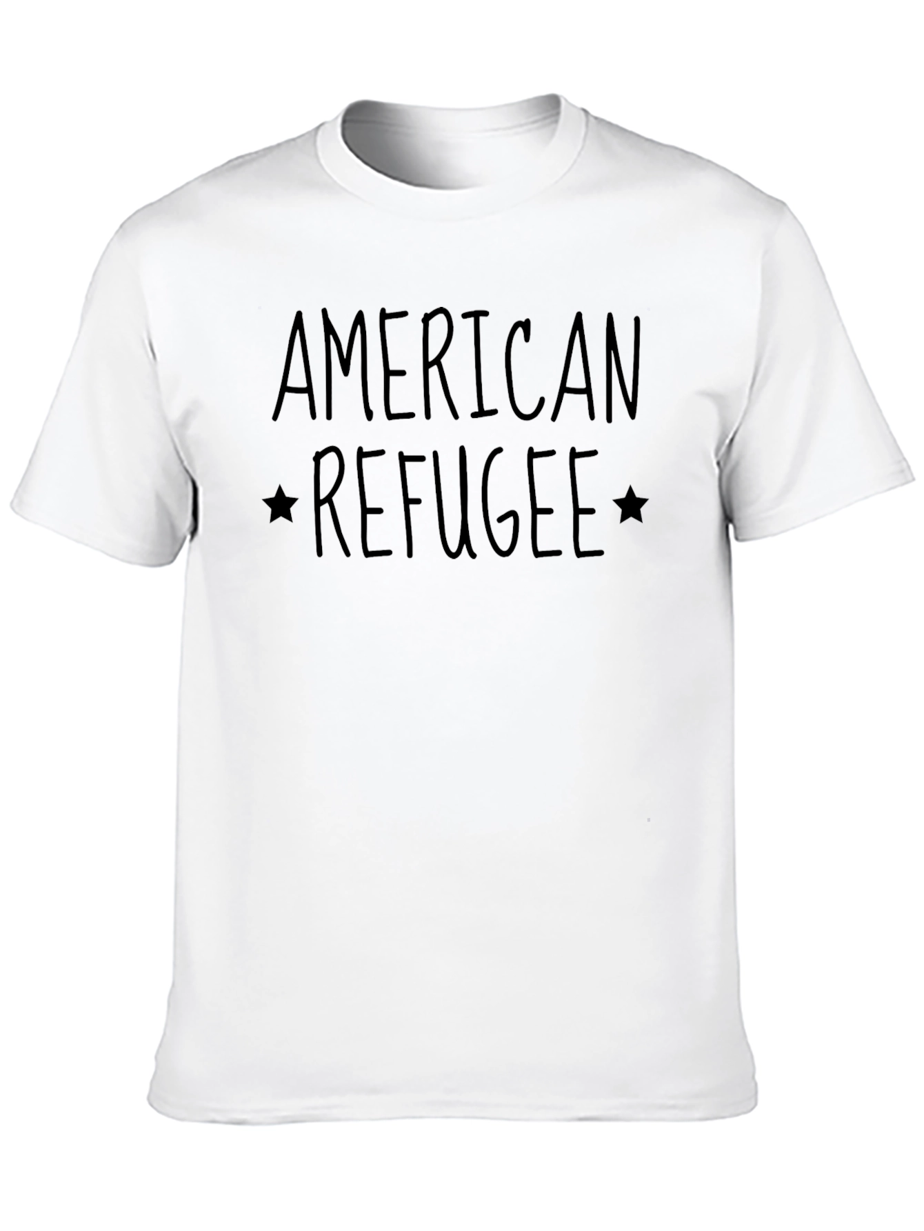 American Refugee Graphic Tee - Black Unisex T-Shirt