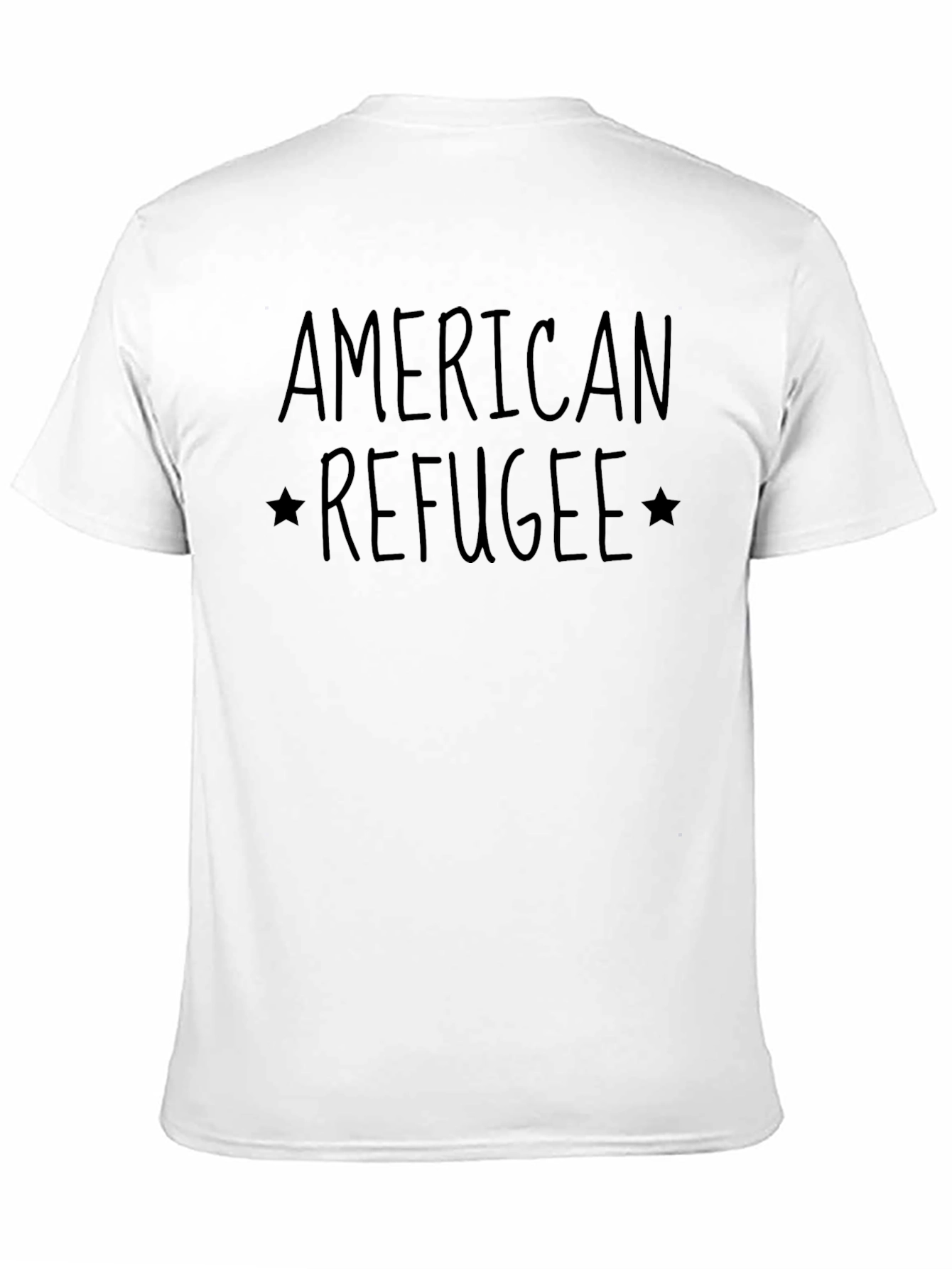 American Refugee Graphic Tee - Black Unisex T-Shirt