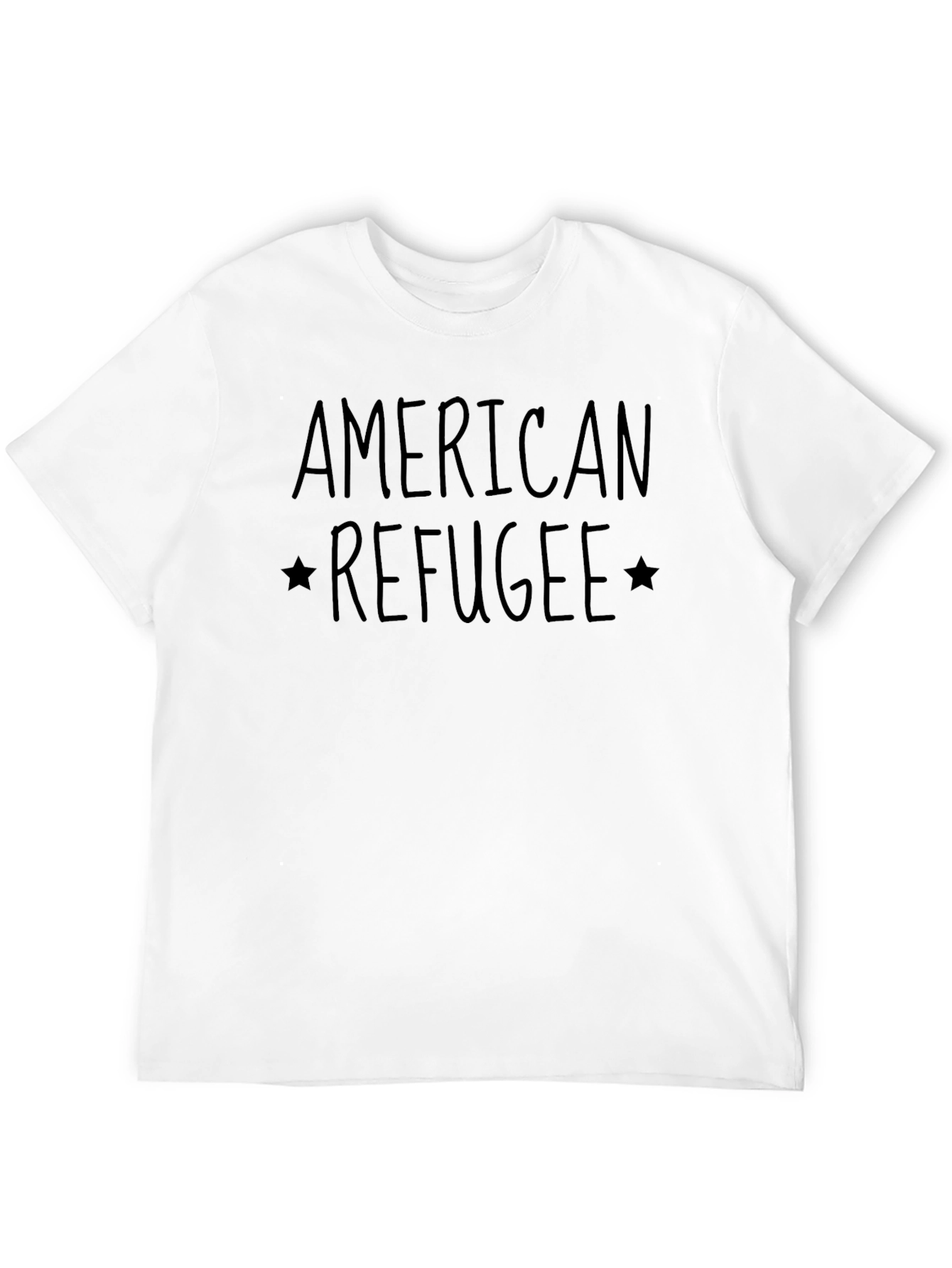 American Refugee Graphic Tee - Black Unisex T-Shirt