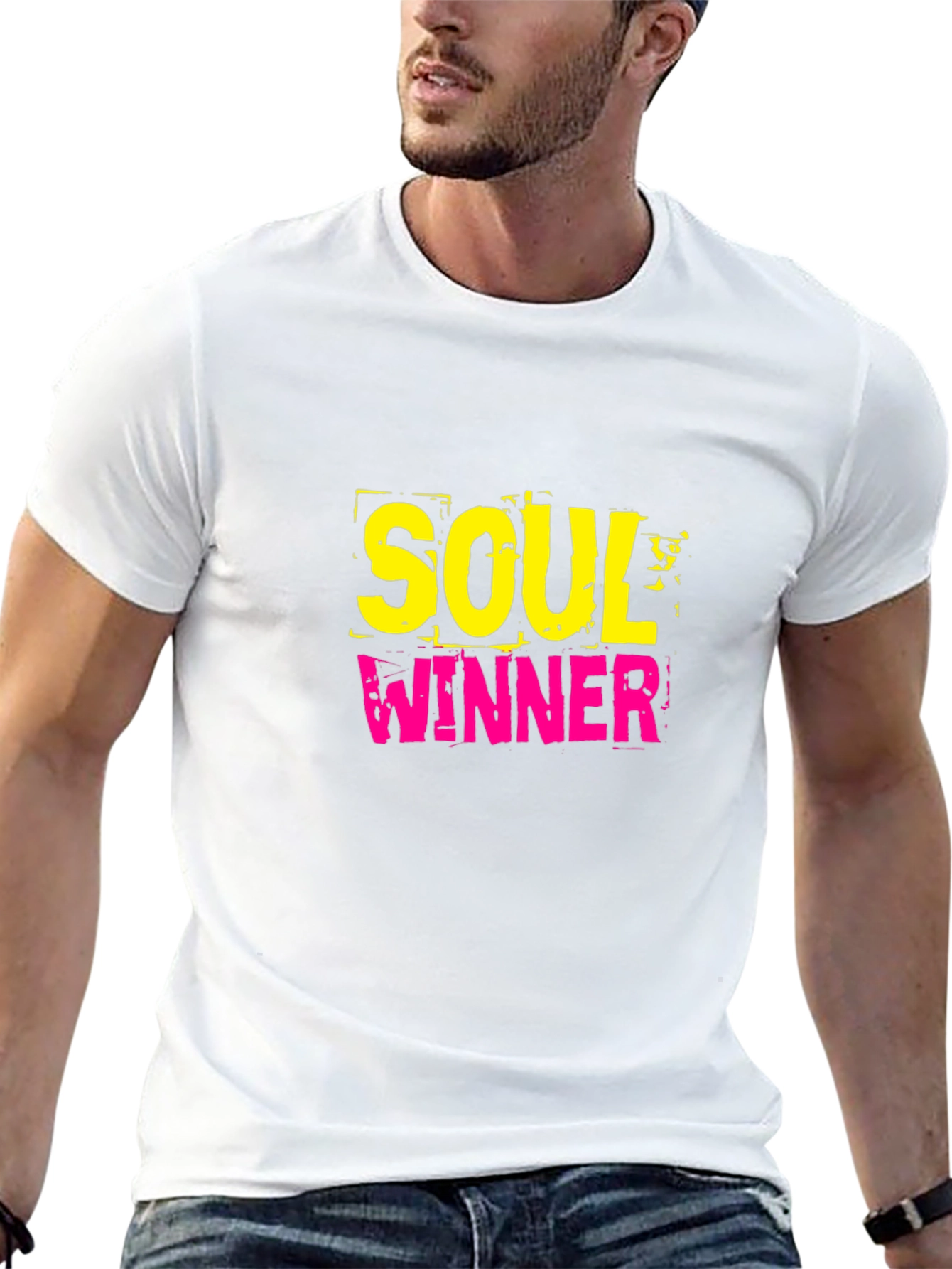 Soul Winner Graphic Black T-Shirt