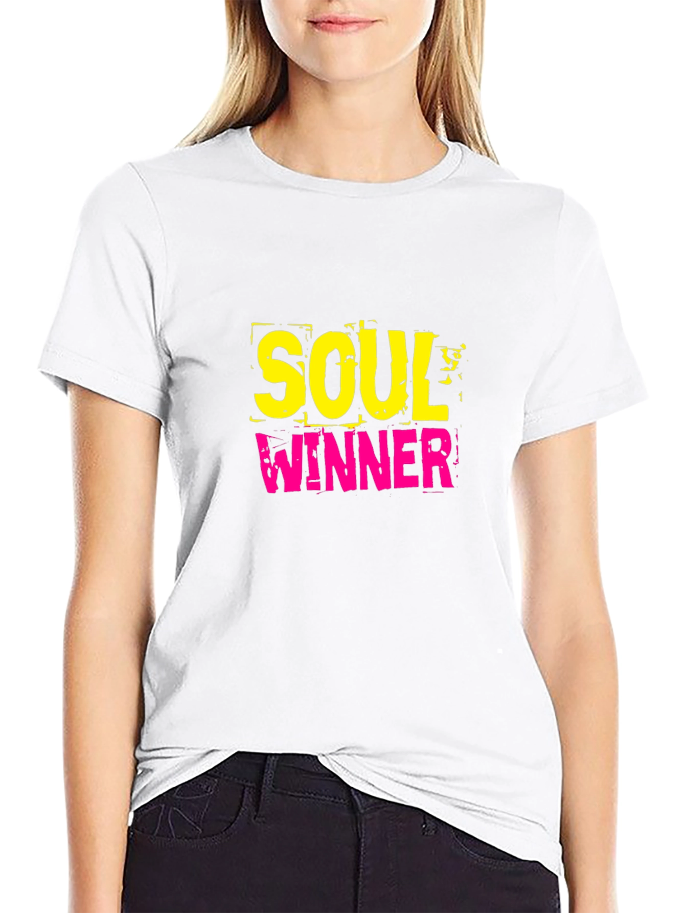 Soul Winner Graphic Black T-Shirt