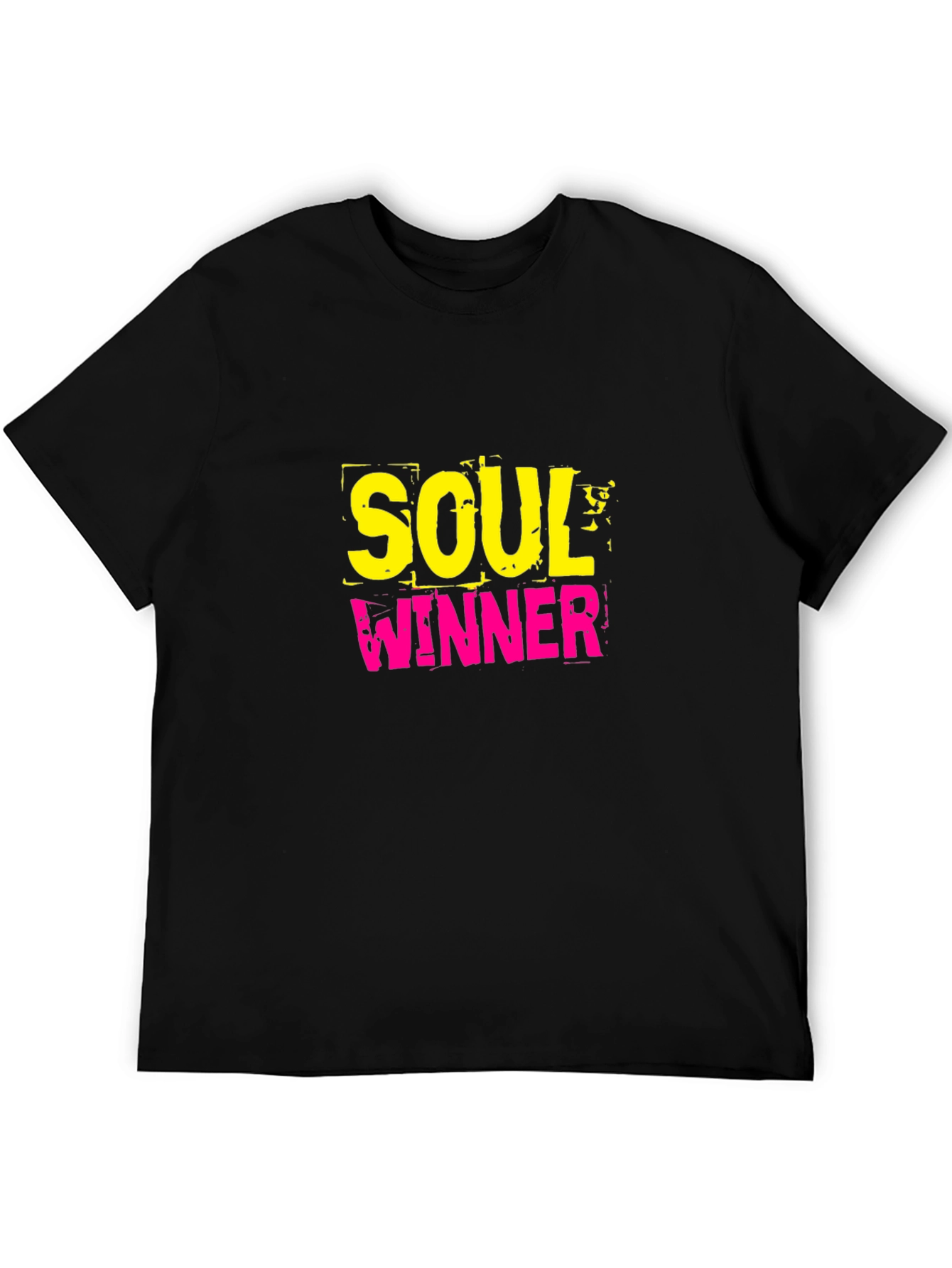 Soul Winner Graphic Black T-Shirt