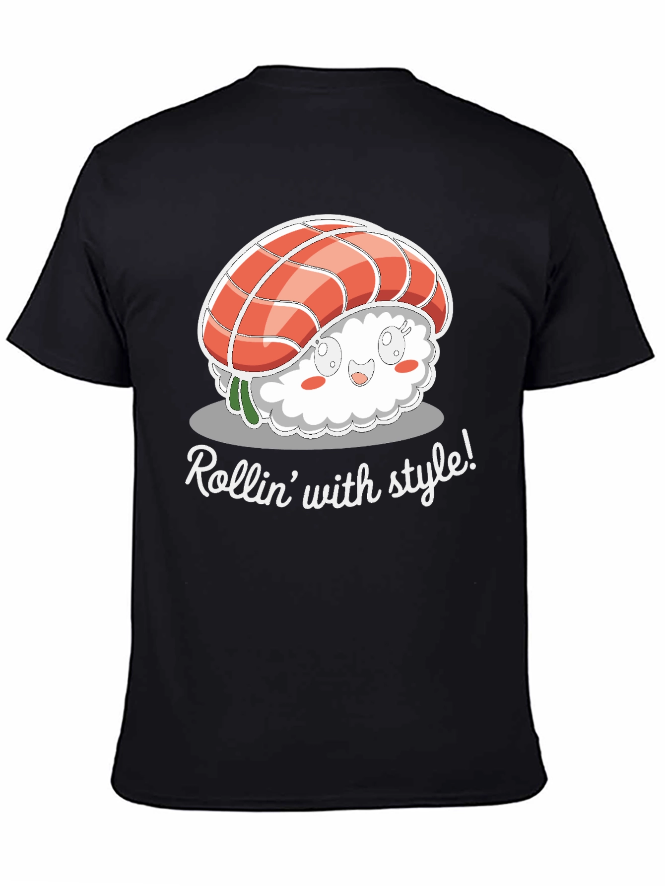 Rollin With Style Sushi Graphic Tee