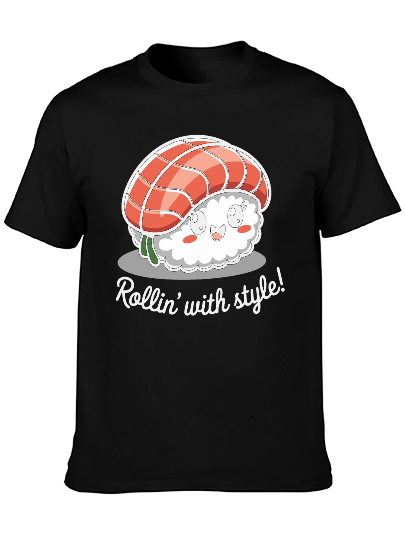 Rollin With Style Sushi Graphic Tee