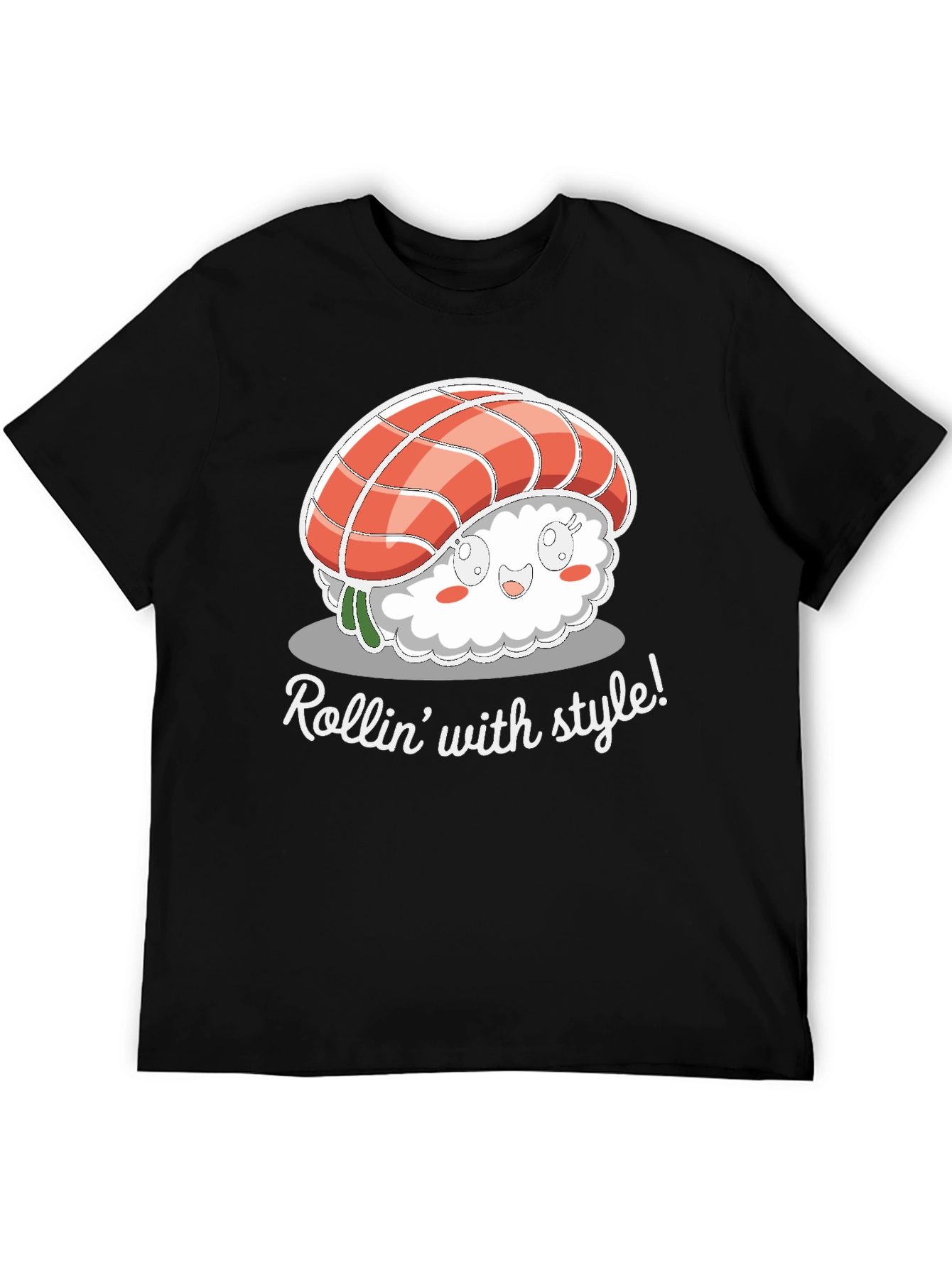 Rollin With Style Sushi Graphic Tee