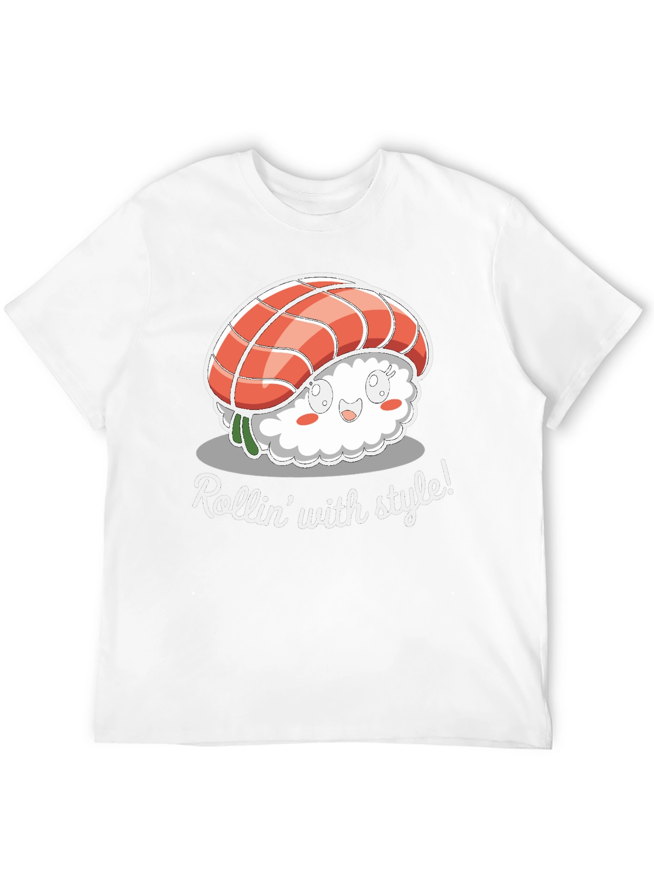 Rollin With Style Sushi Graphic Tee