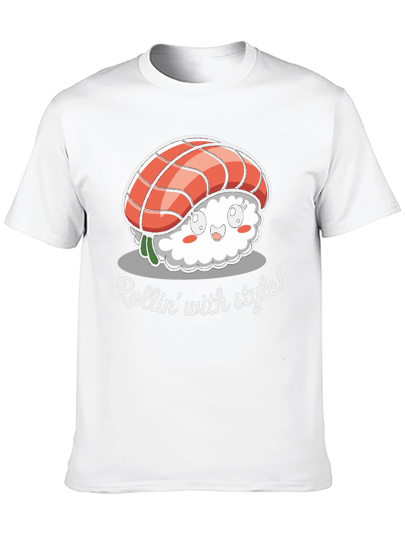 Rollin With Style Sushi Graphic Tee