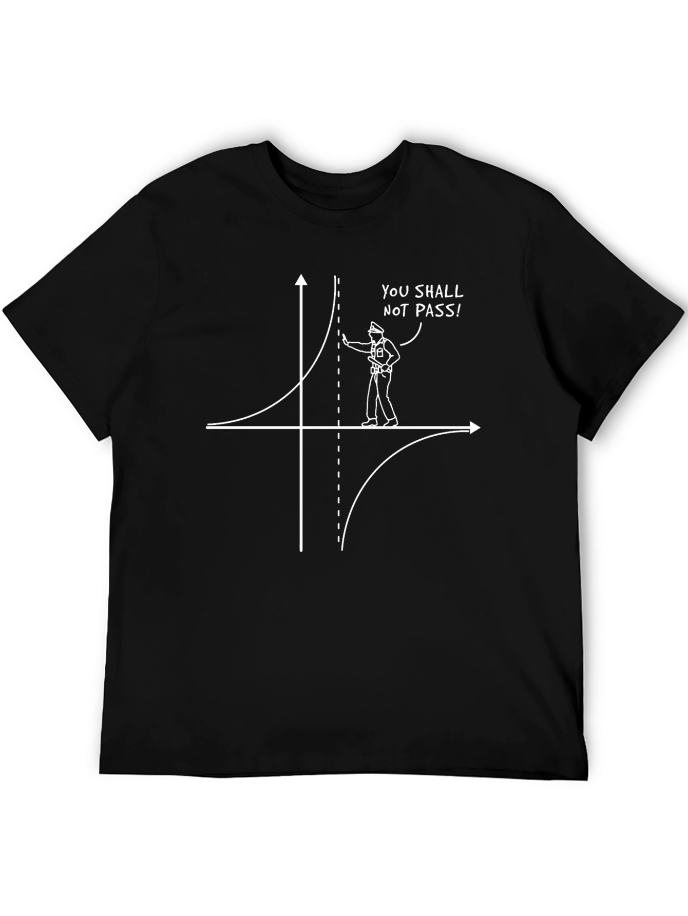 You Shall Not Pass Math Pun T-Shirt