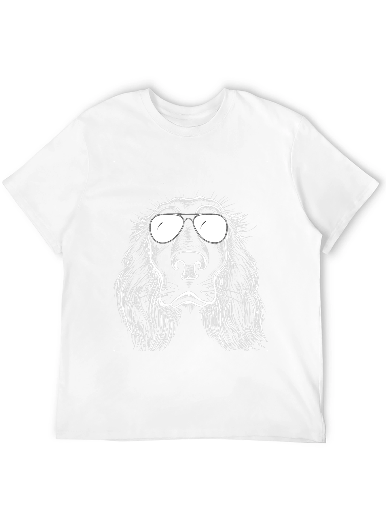 Cool Dog Graphic T-Shirt - Black