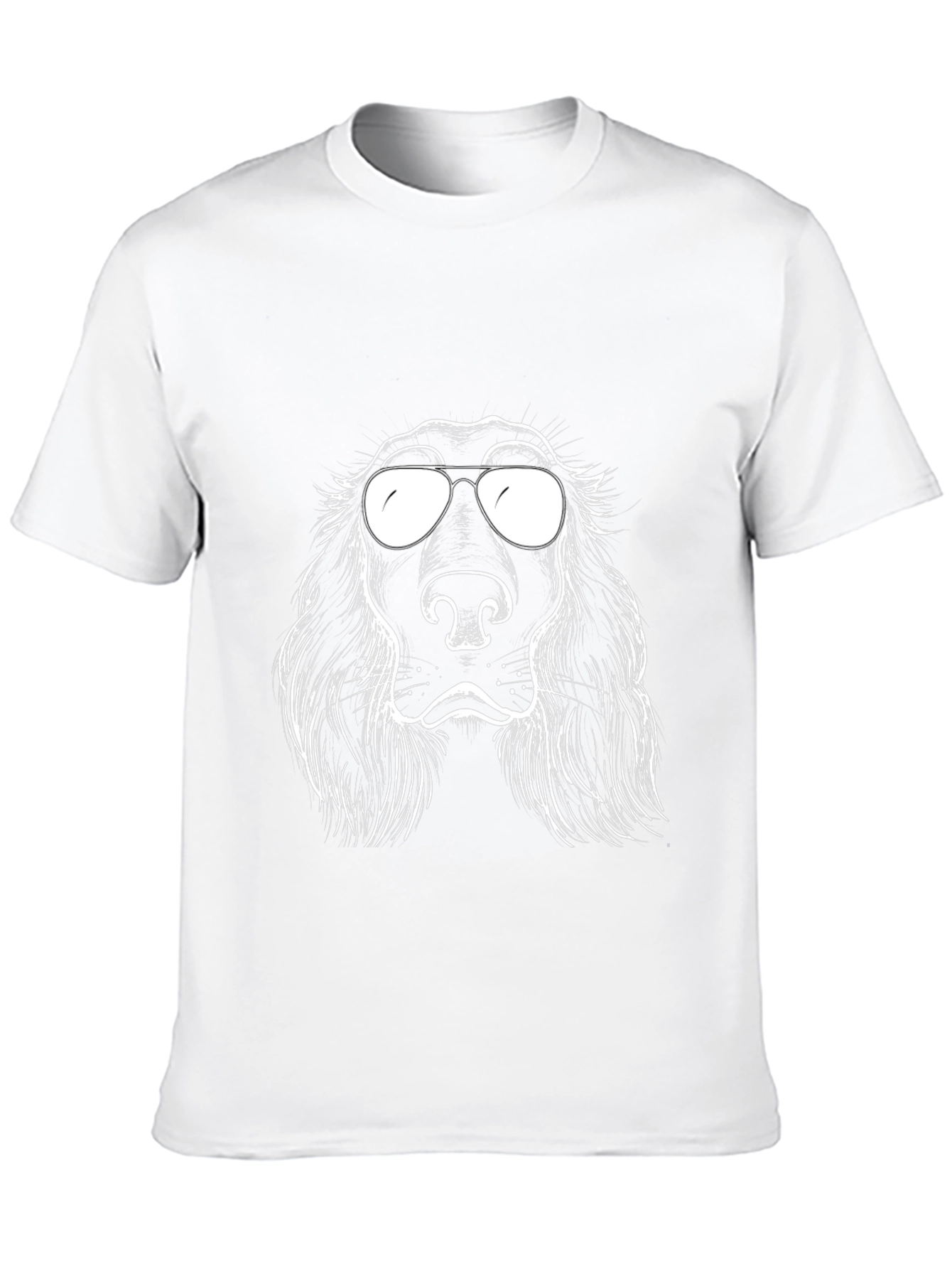 Cool Dog Graphic T-Shirt - Black