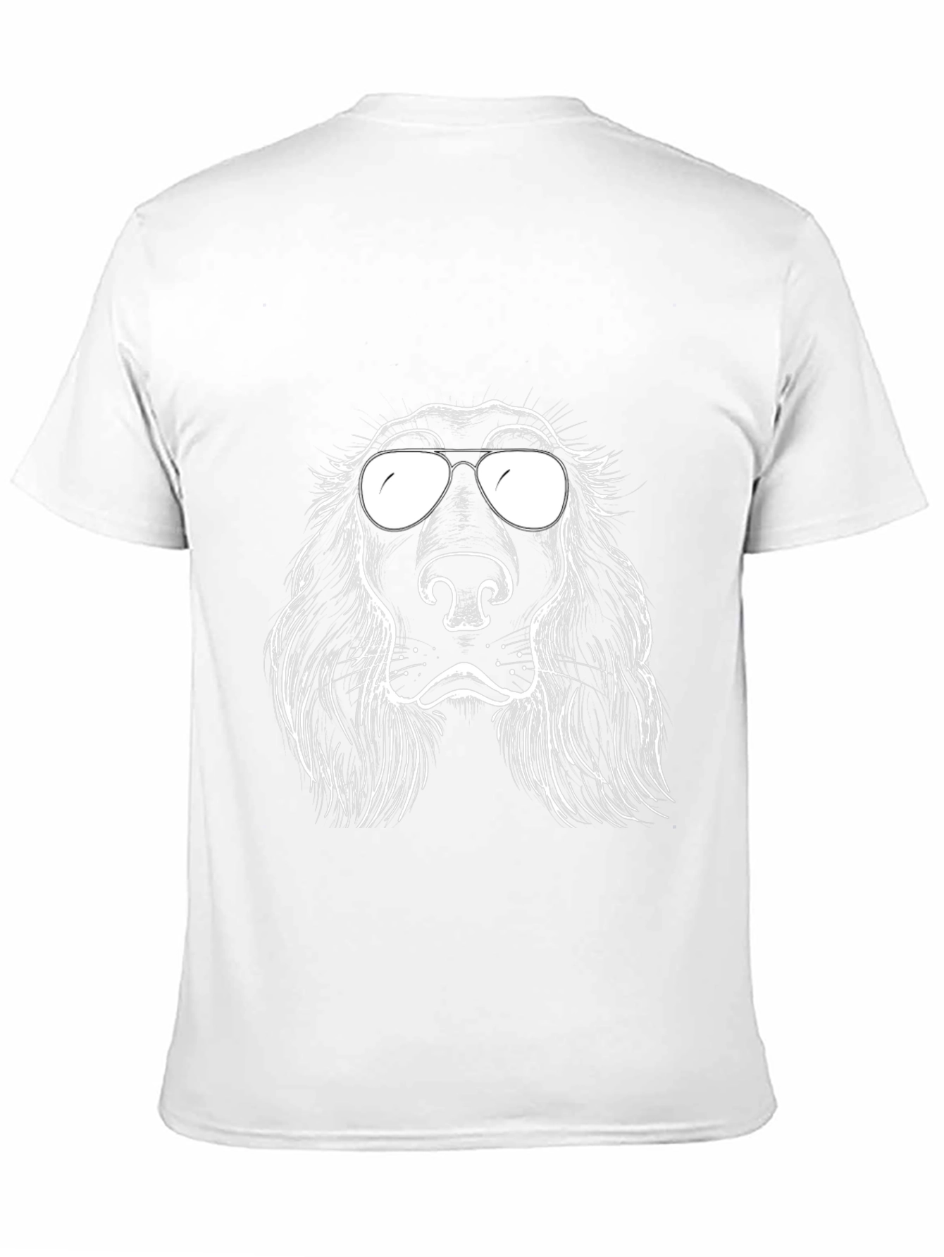 Cool Dog Graphic T-Shirt - Black