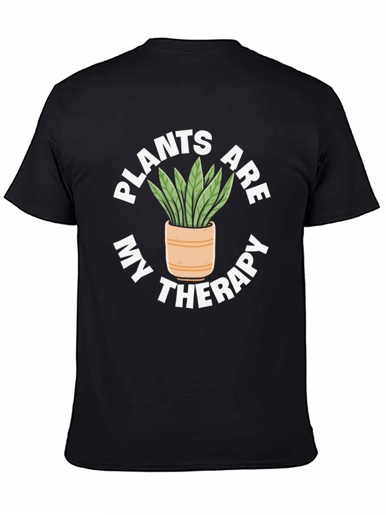 Plants Are My Therapy Graphic T-Shirt