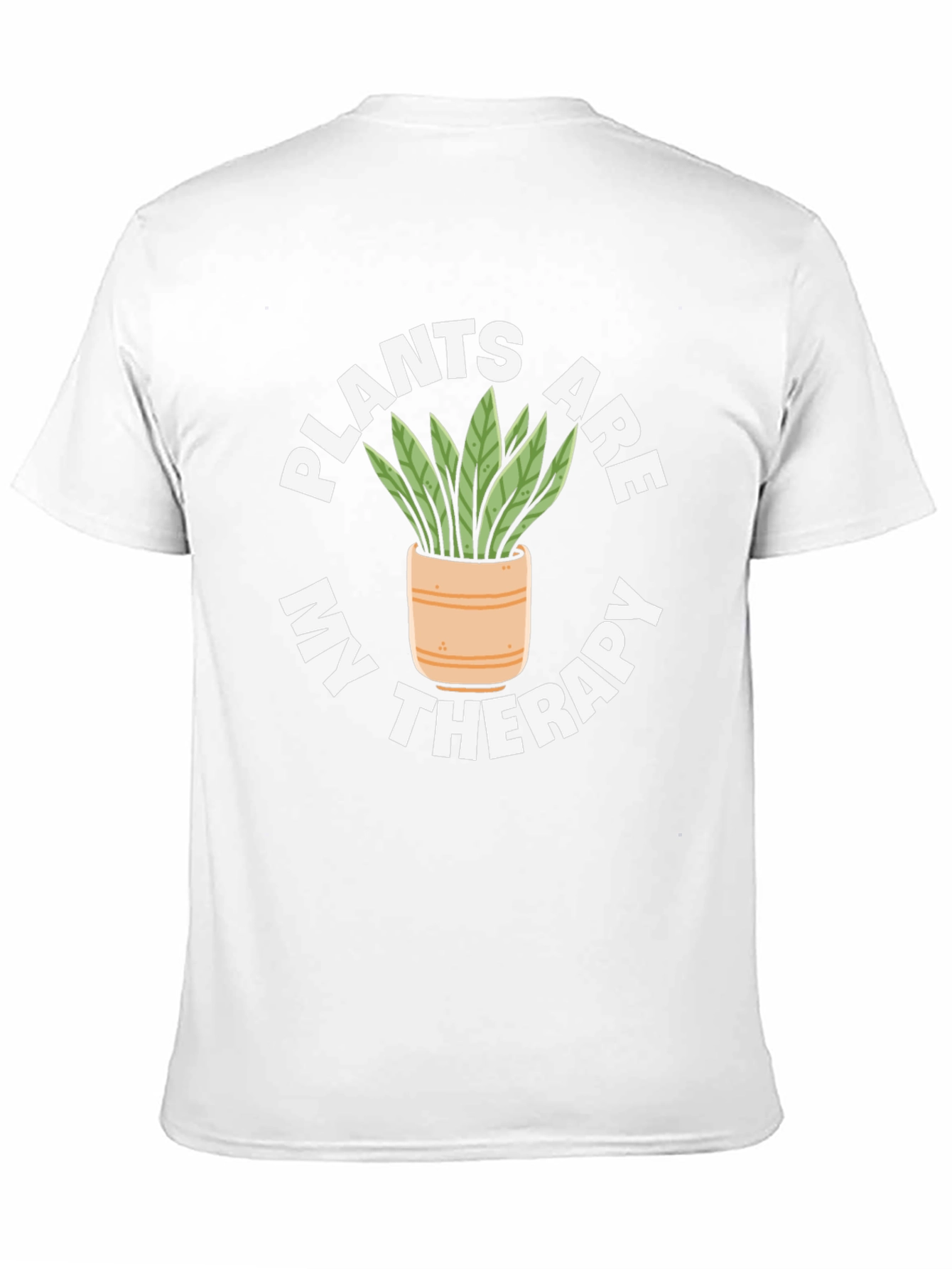 Plants Are My Therapy Graphic T-Shirt
