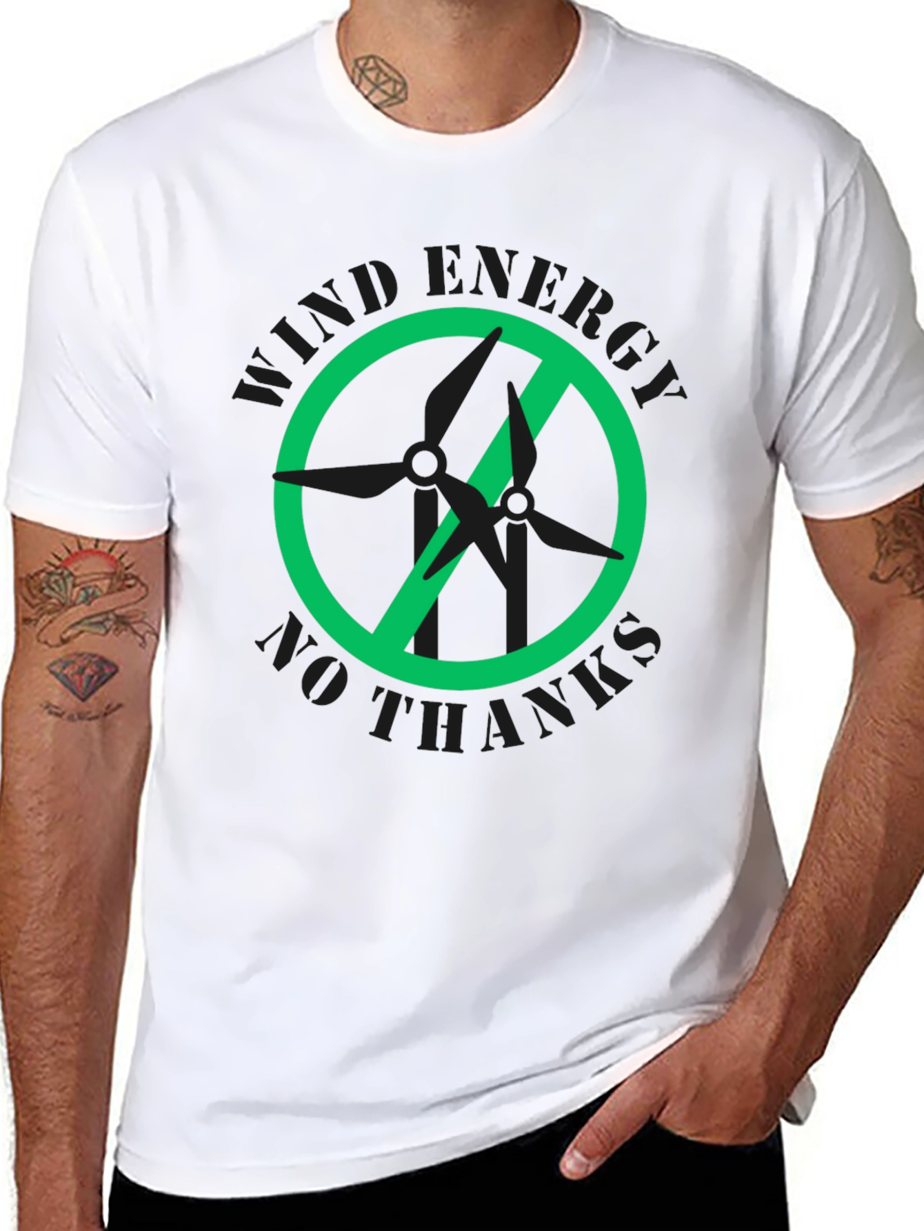 Wind Energy No Thanks T-Shirt