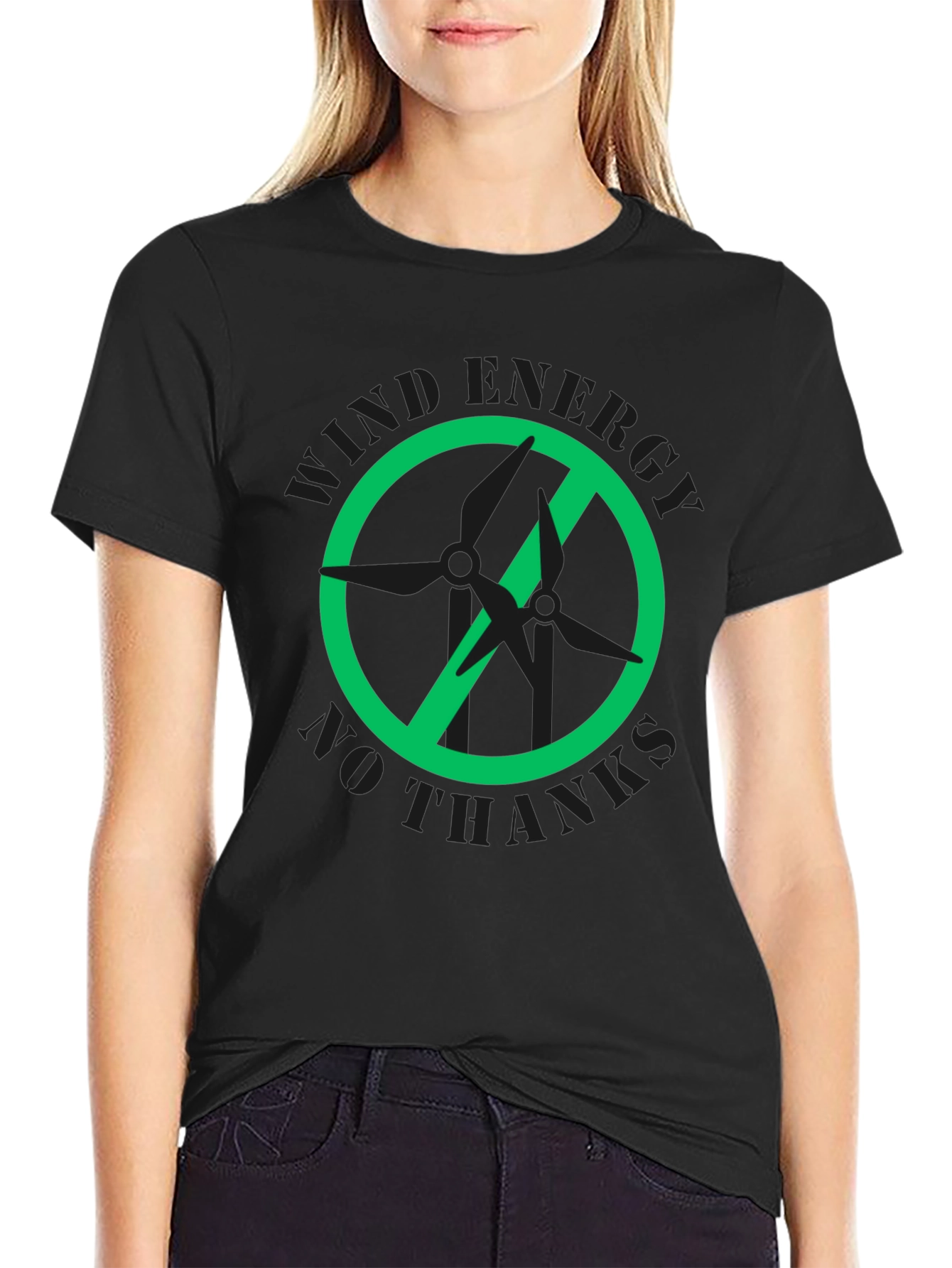 Wind Energy No Thanks T-Shirt