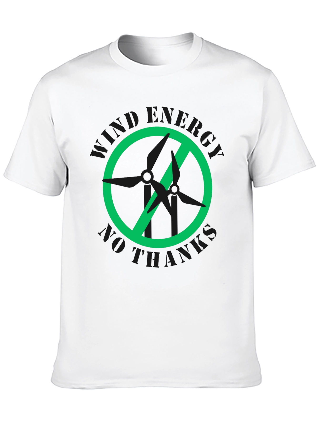Wind Energy No Thanks T-Shirt