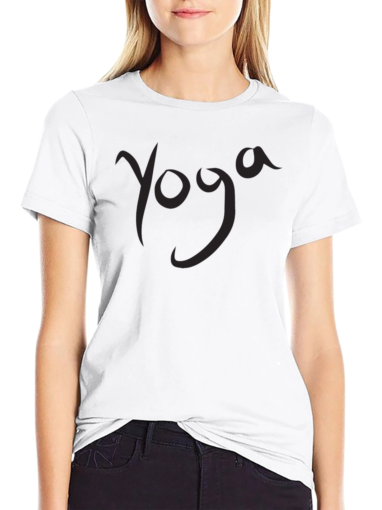 Yoga T-Shirt - Mens Black Tee