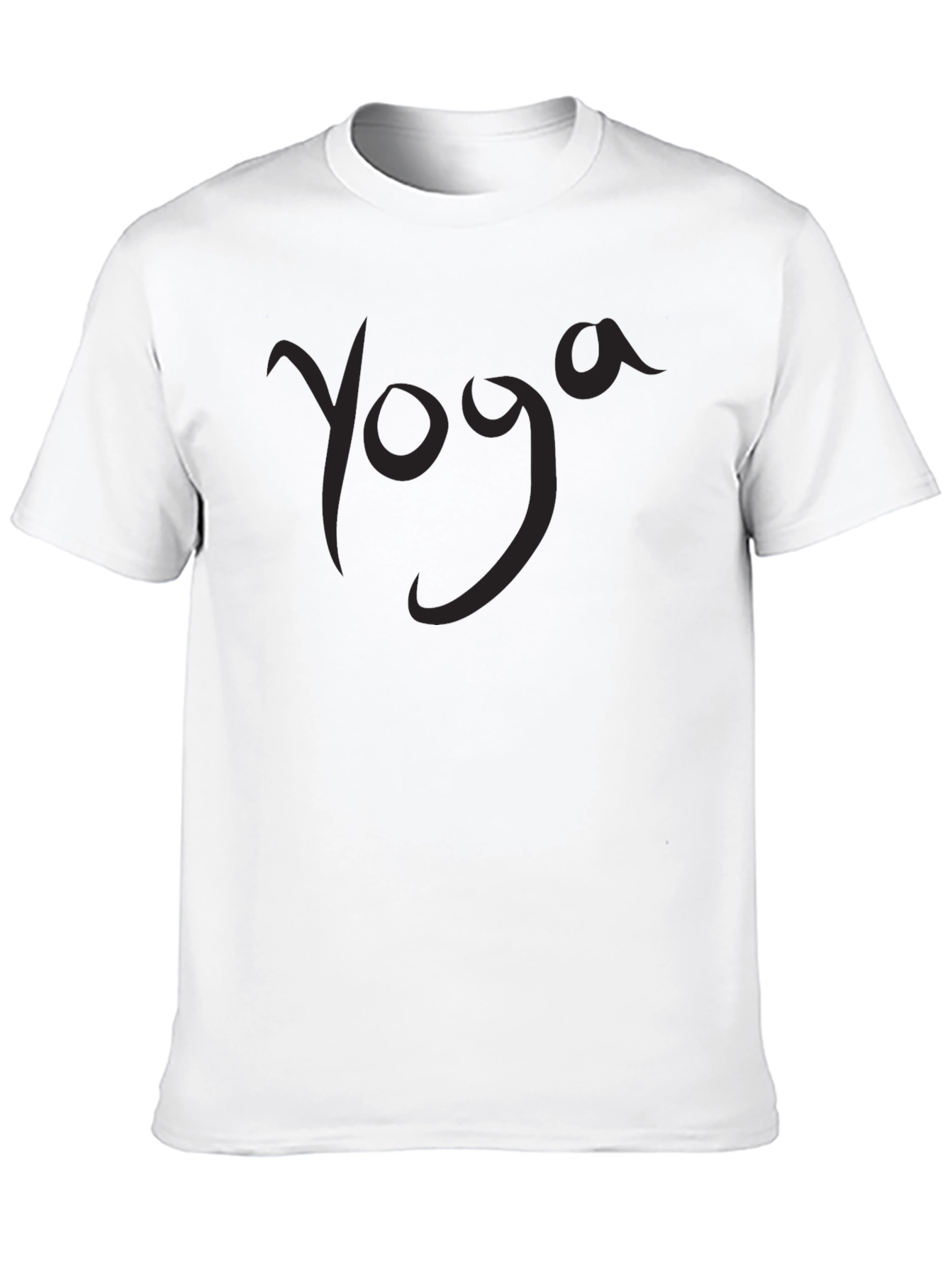 Yoga T-Shirt - Mens Black Tee