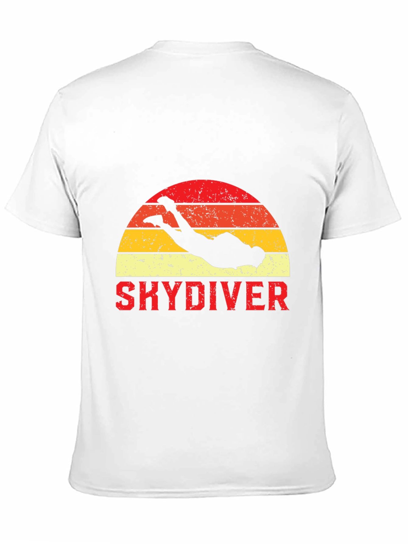Skydiving Retro Sunset T-Shirt