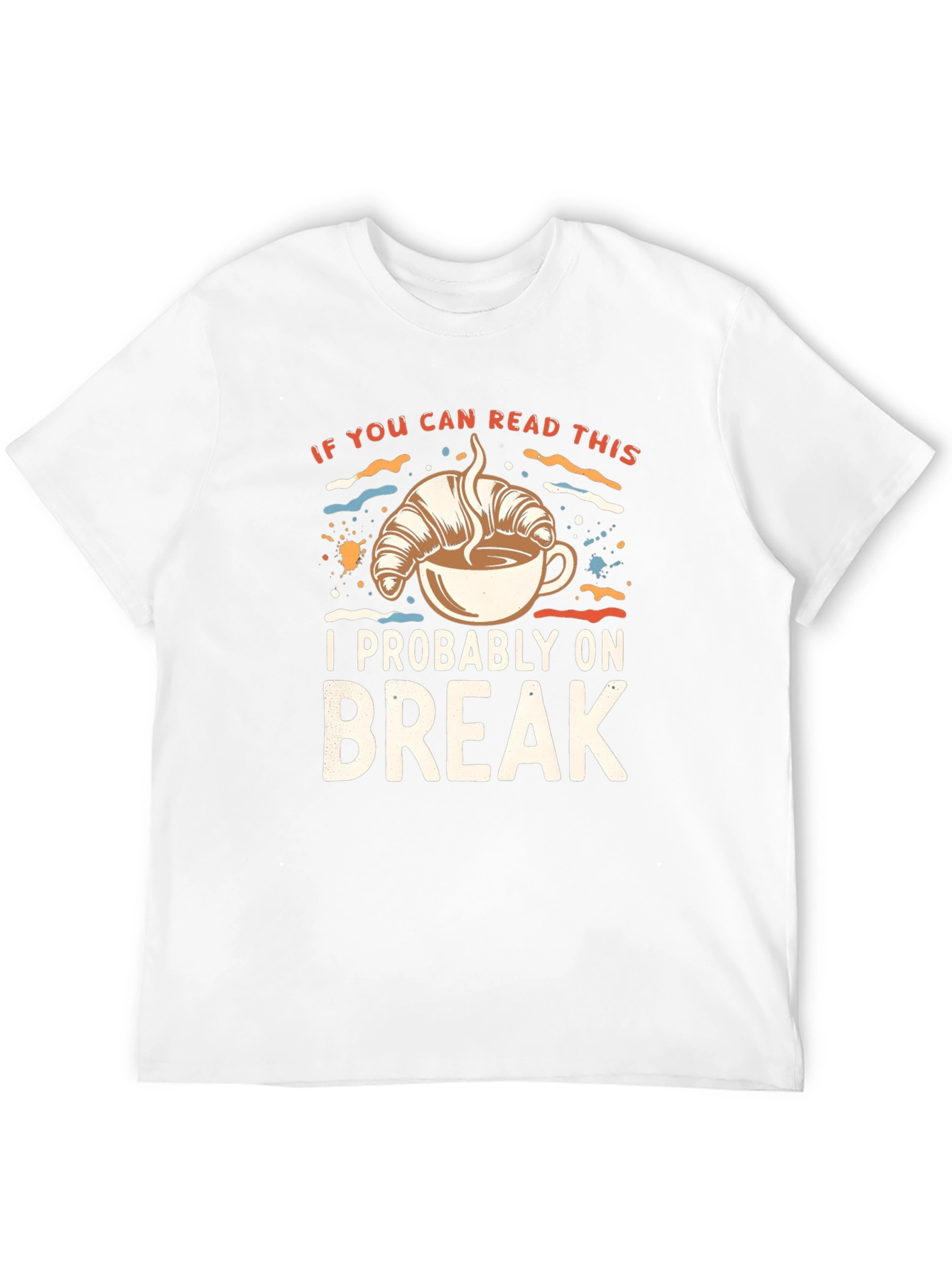 Coffee Break Graphic Tee - Funny T-Shirt
