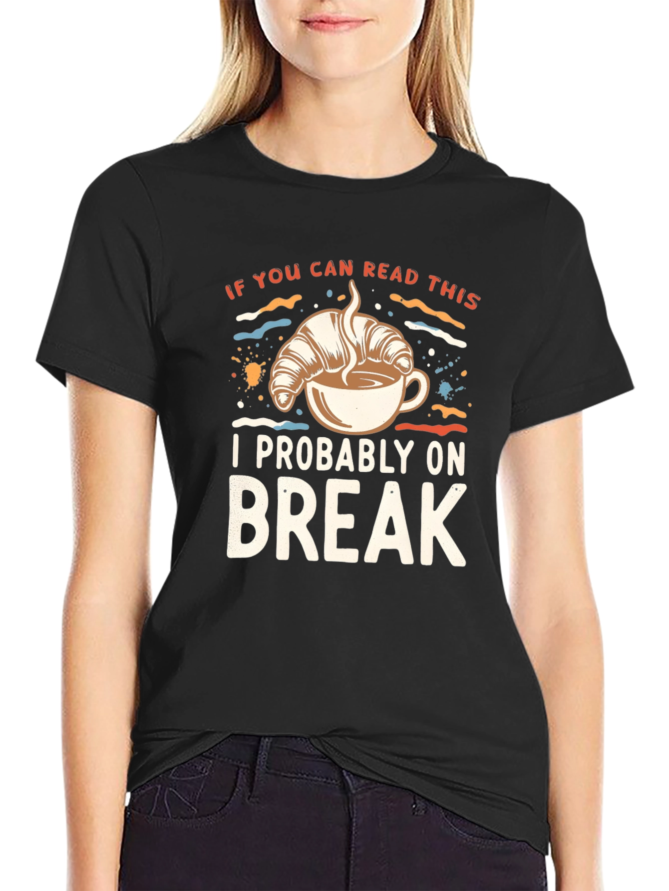 Coffee Break Graphic Tee - Funny T-Shirt