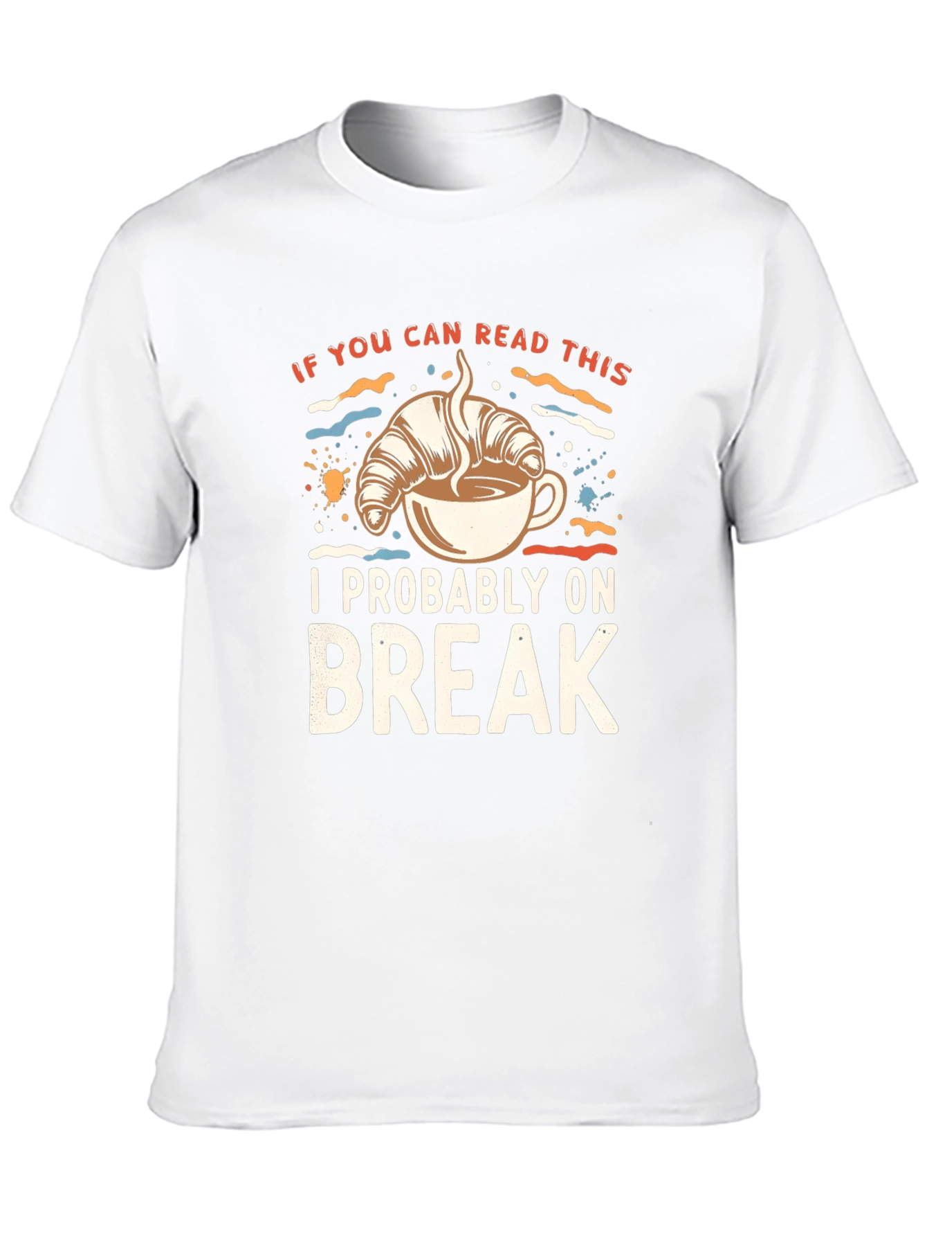 Coffee Break Graphic Tee - Funny T-Shirt