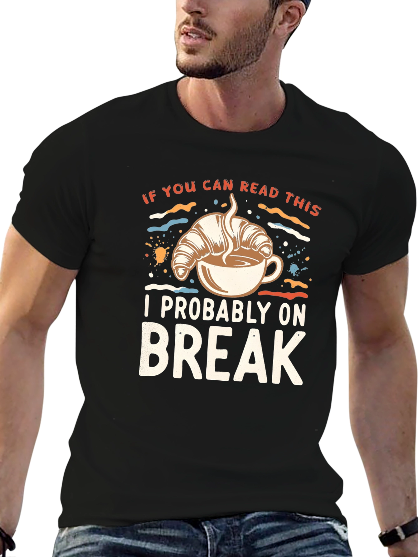 Coffee Break Graphic Tee - Funny T-Shirt