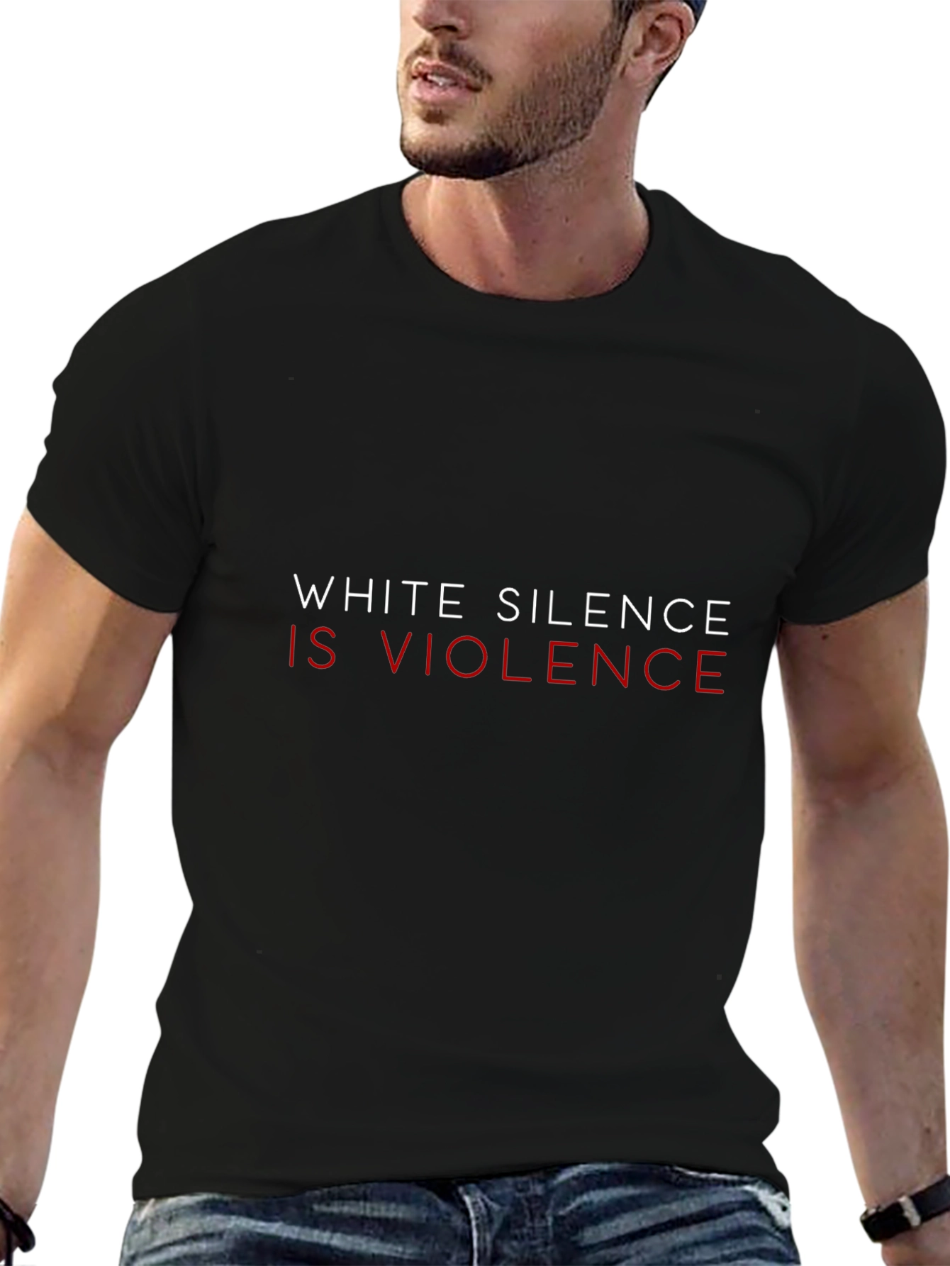 White Silence is Violence Graphic Tee