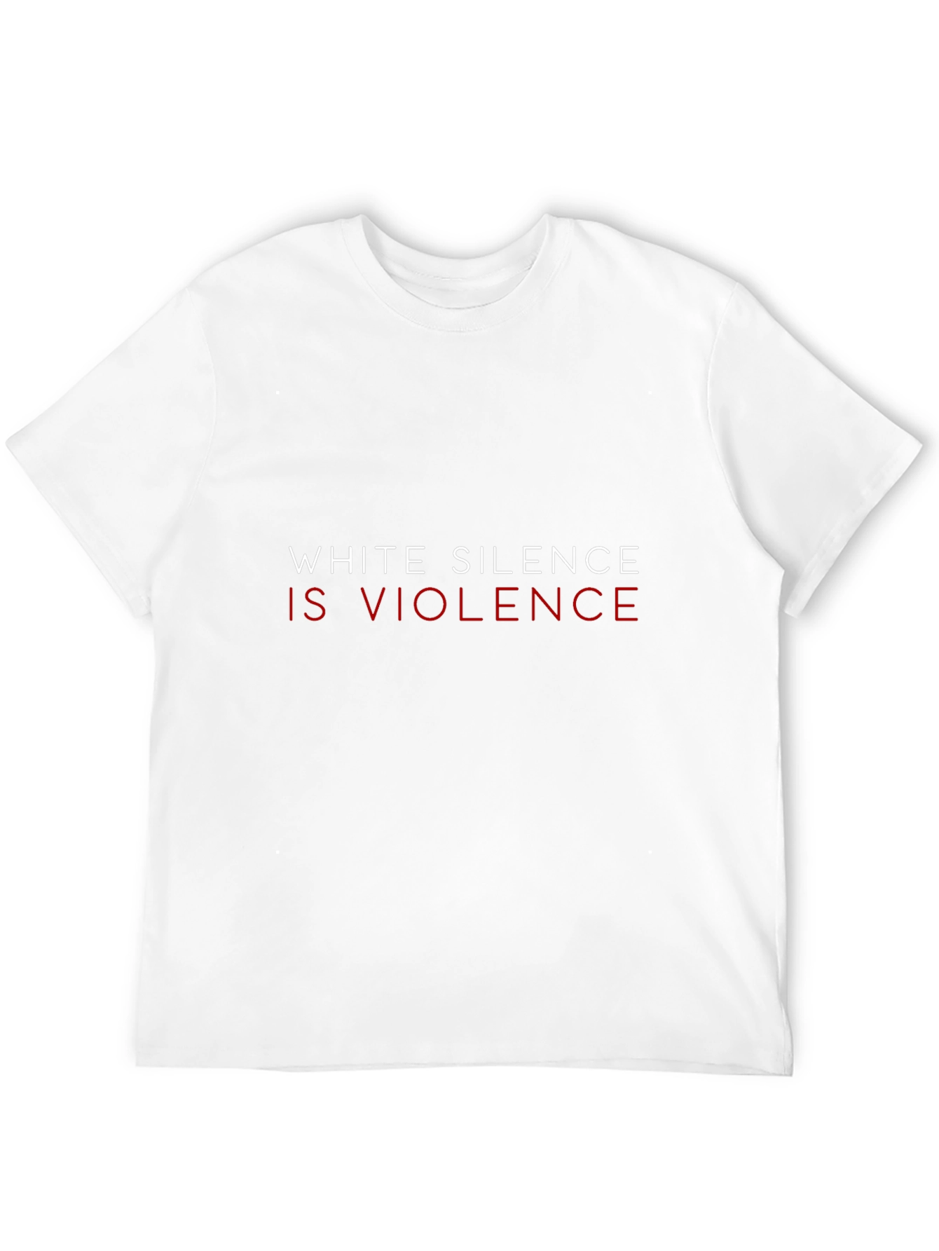 White Silence is Violence Graphic Tee