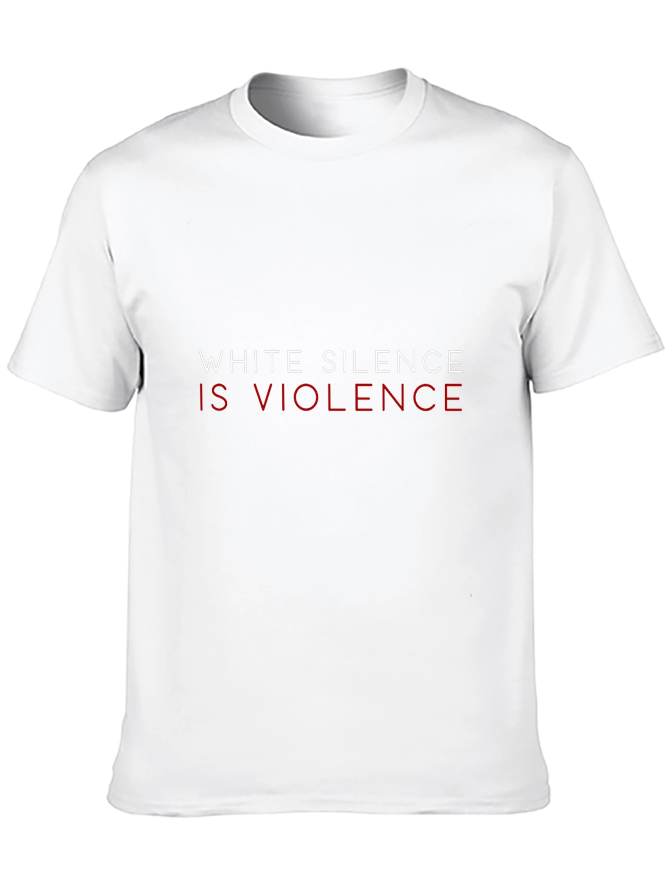 White Silence is Violence Graphic Tee