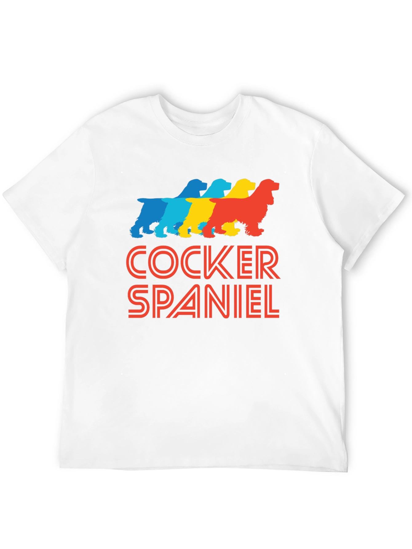 Cocker Spaniel Retro T-Shirt