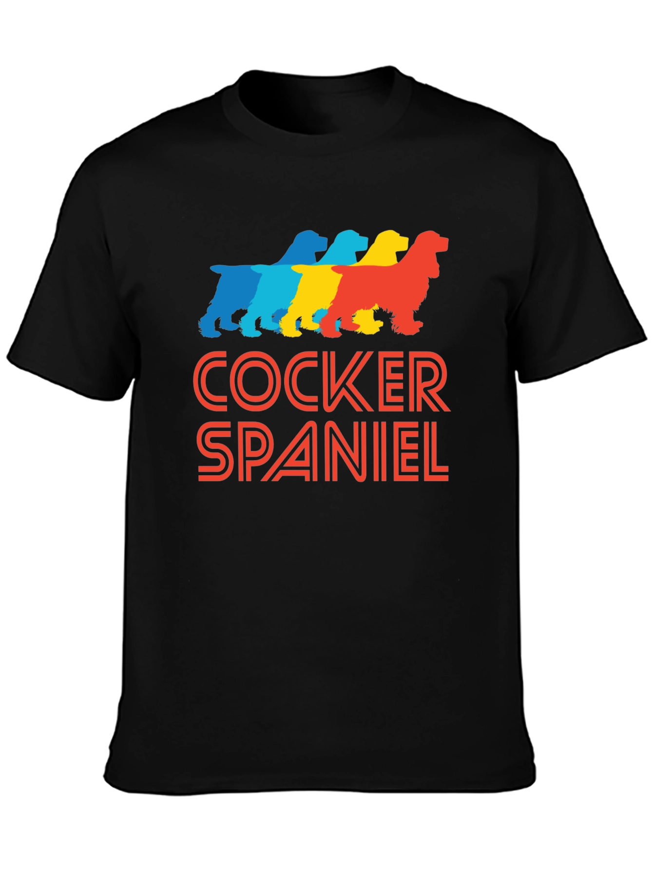 Cocker Spaniel Retro T-Shirt