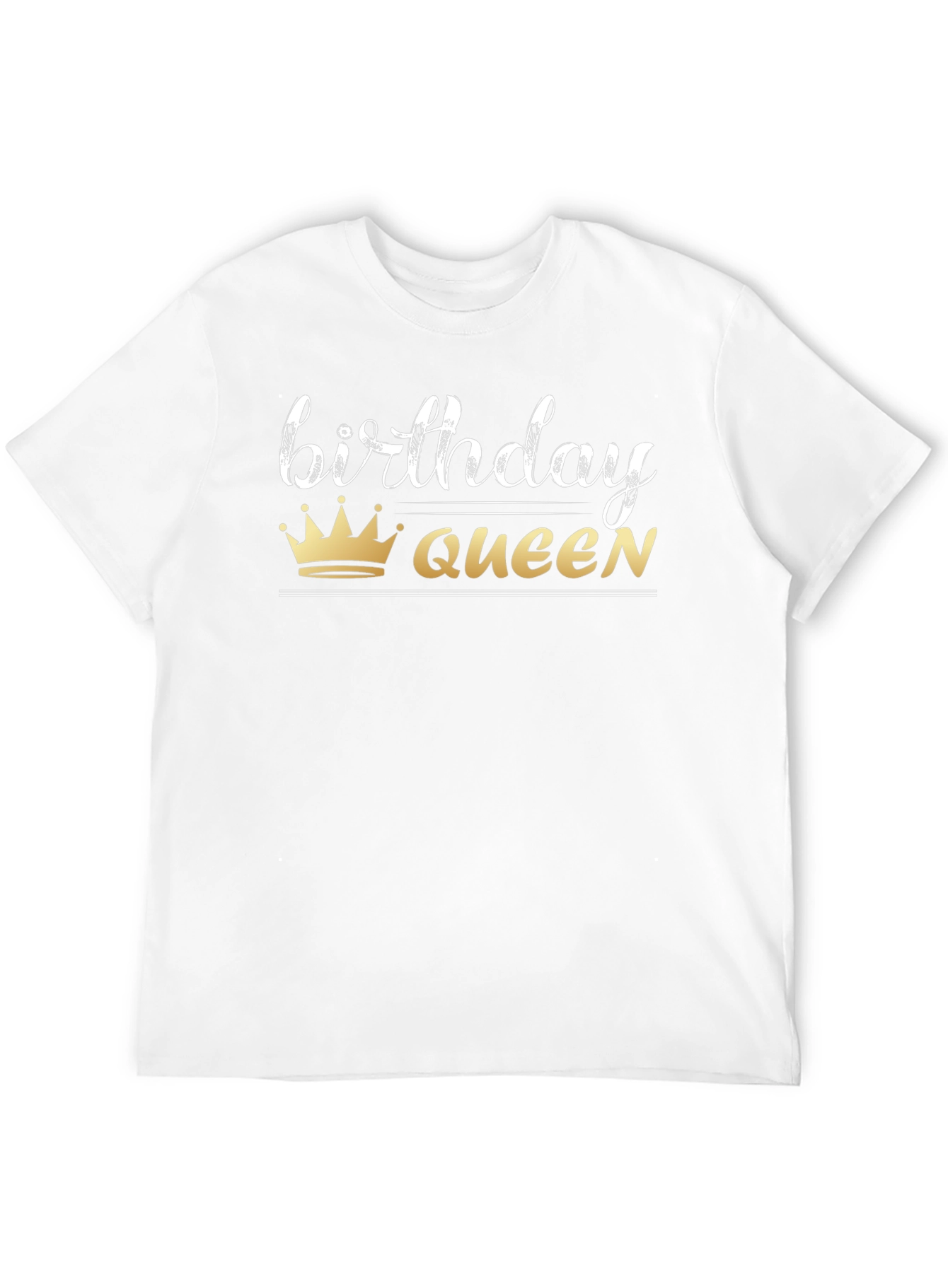 Birthday Queen Black T-Shirt