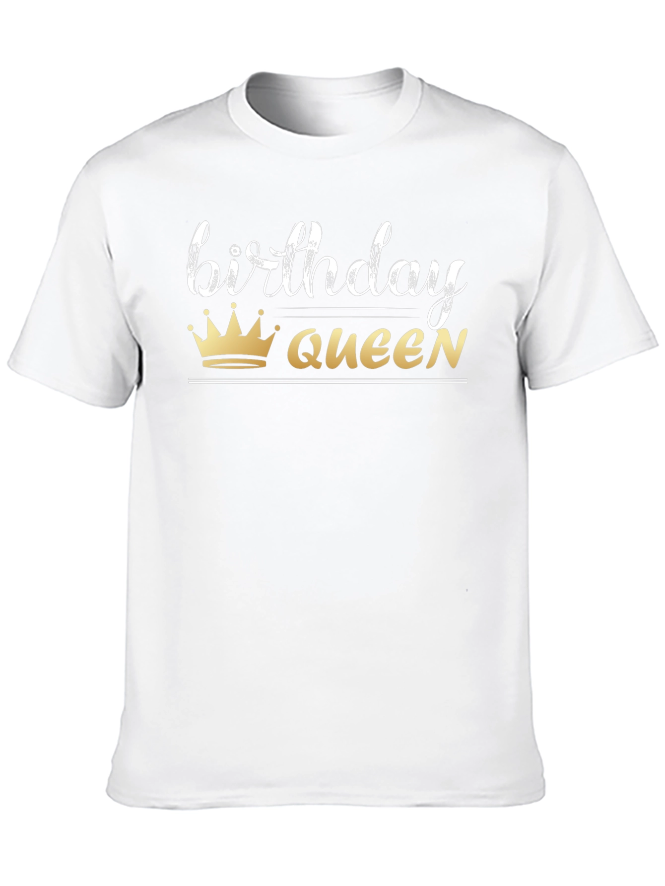 Birthday Queen Black T-Shirt