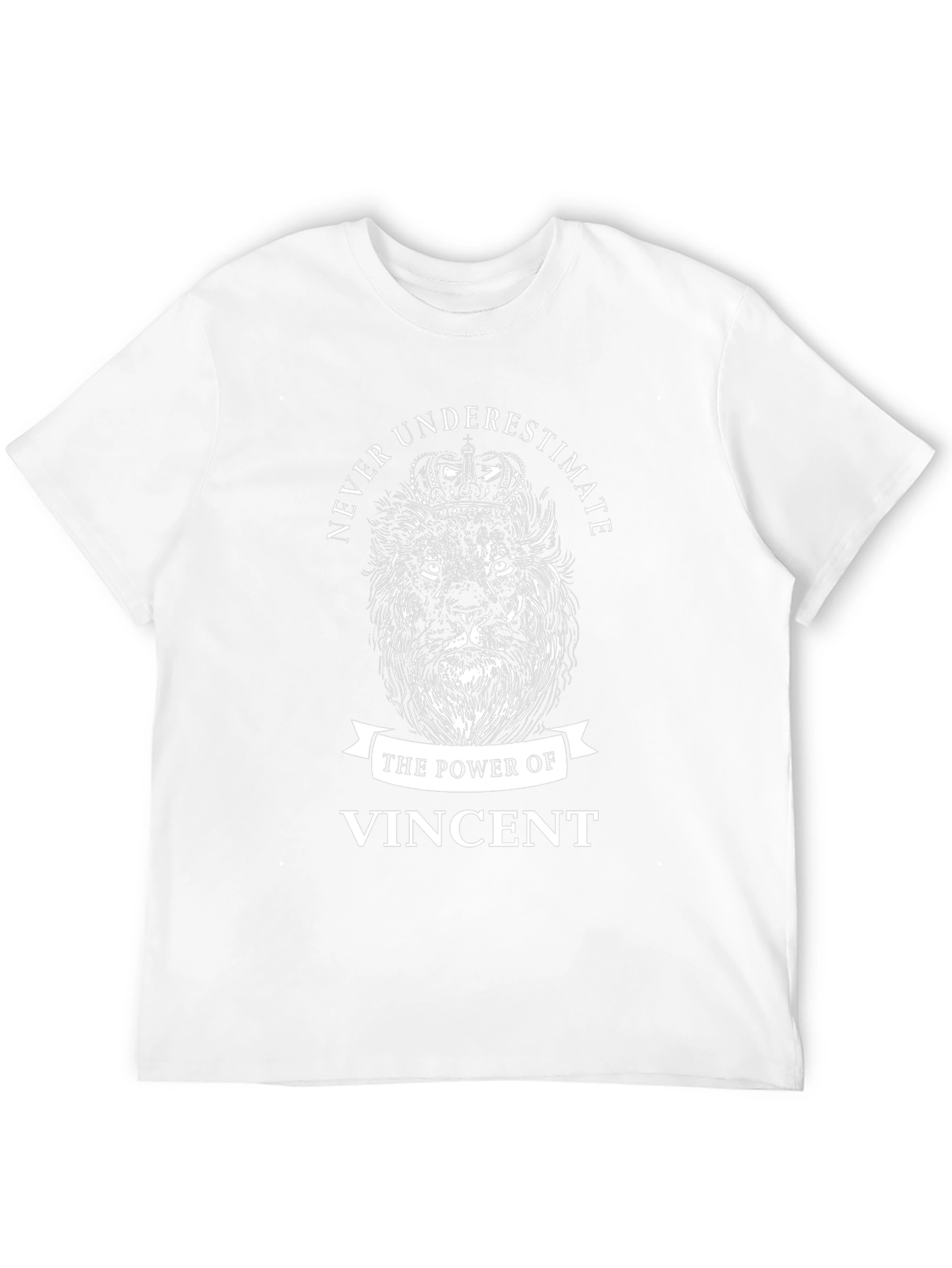 Never Underestimate Vincent Lion Graphic Tee