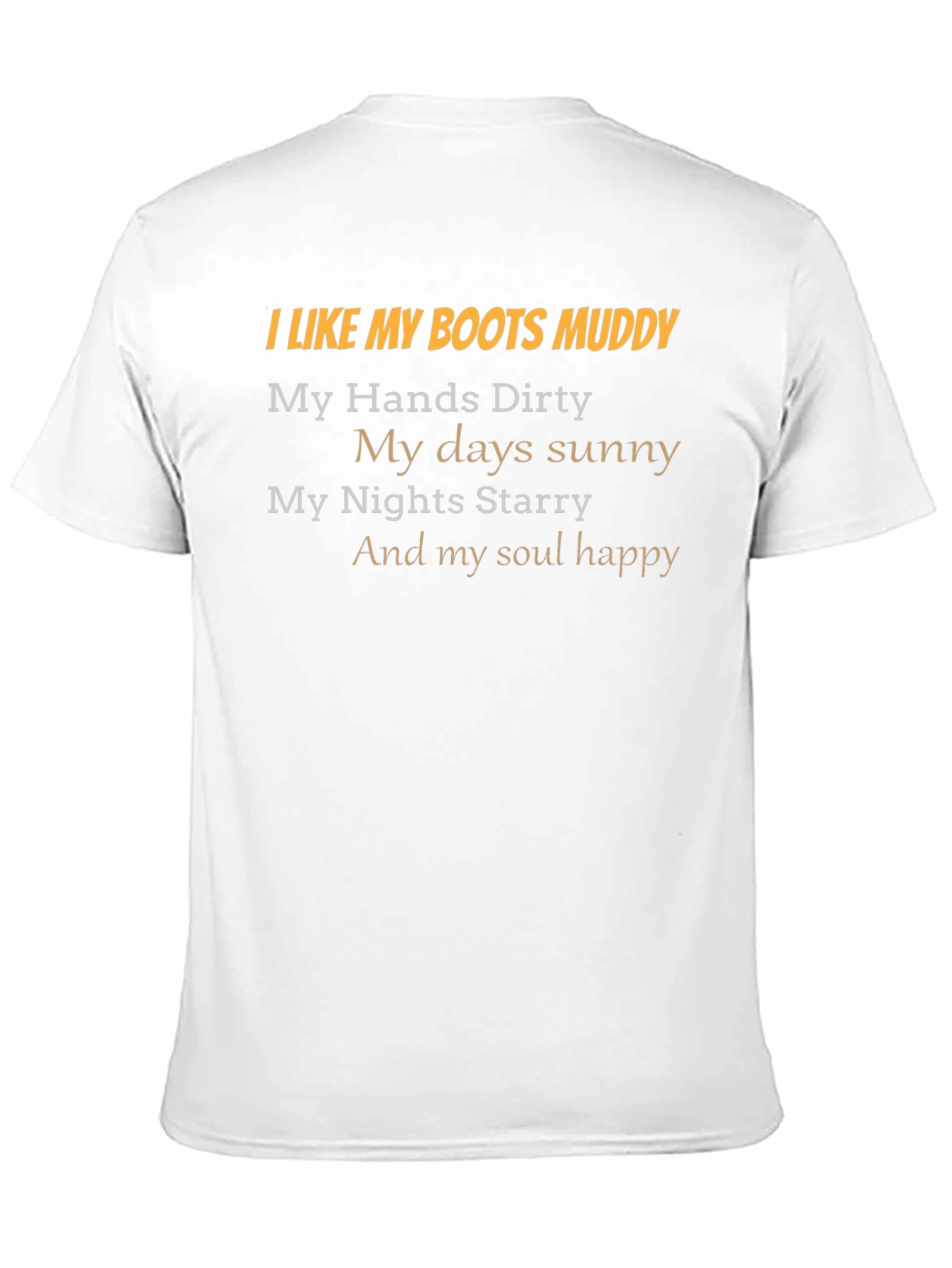 Muddy Boots T-Shirt - Country Style Tee