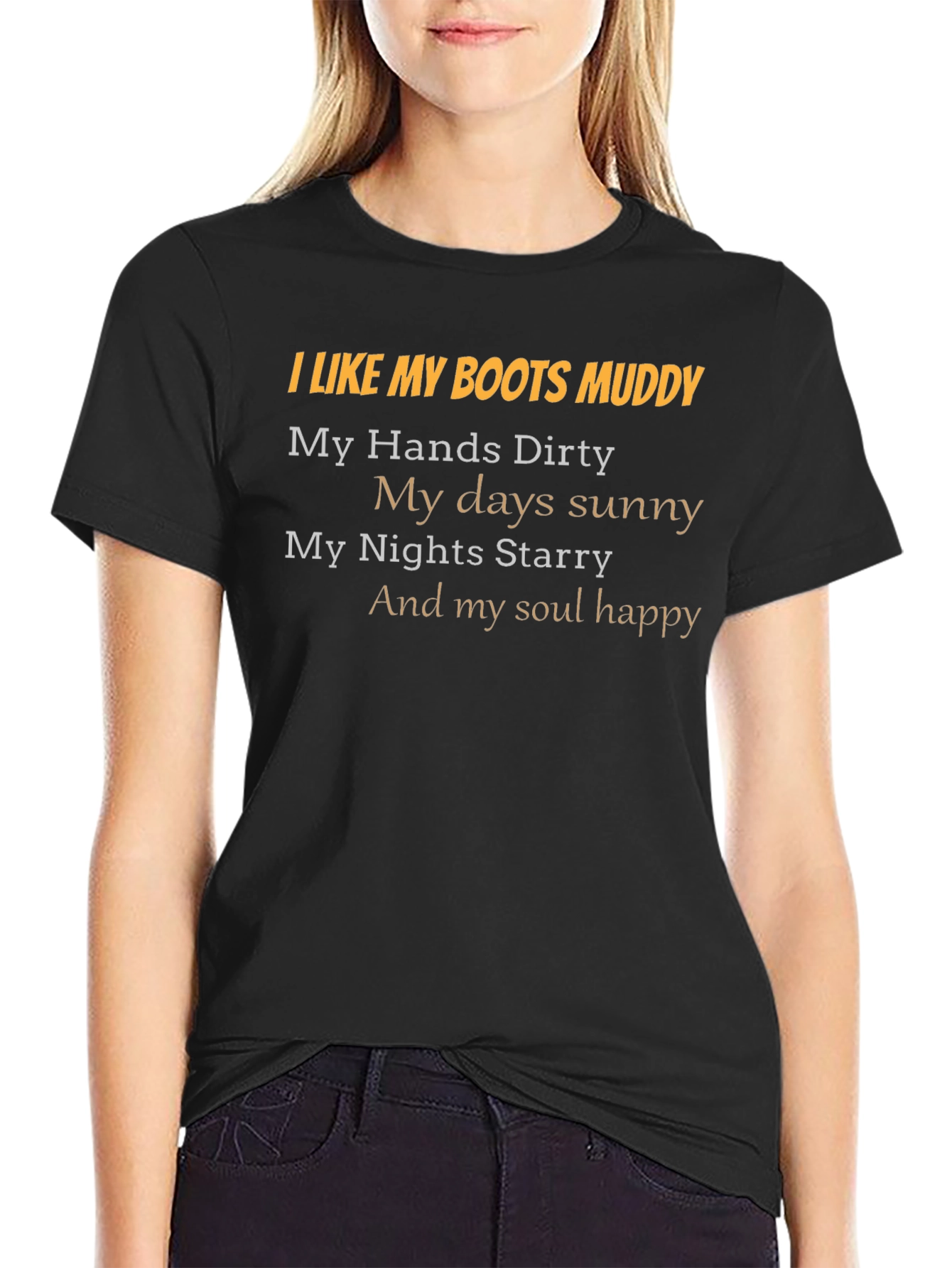 Muddy Boots T-Shirt - Country Style Tee