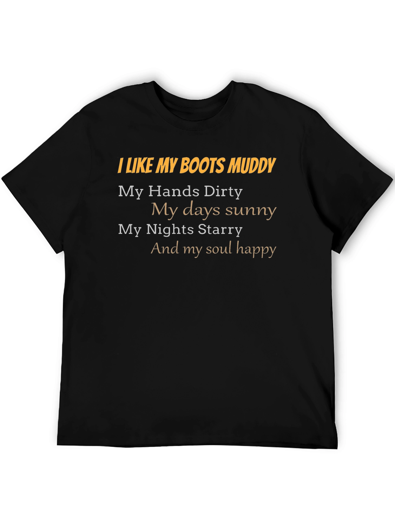 Muddy Boots T-Shirt - Country Style Tee